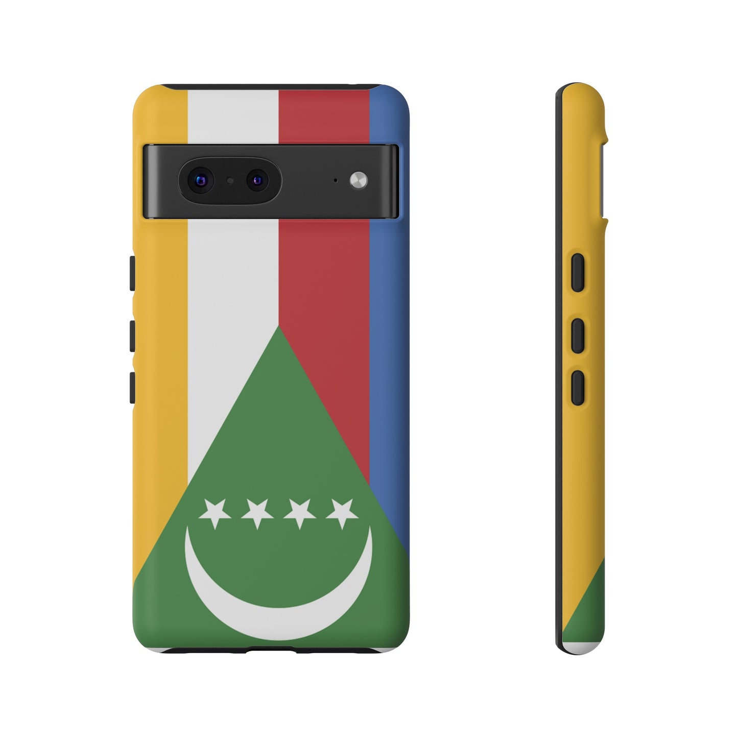 Comoros Flag Phone Case | iPhone 15 Plus/ Pro, 14, 13, 12| Google Pixel 7, Pro, 5| Samsung Galaxy S23 All Major Phone Models