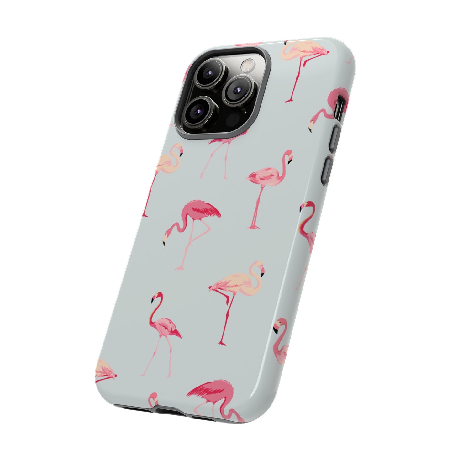 Flamingo Wallpaper Phone Case | iPhone 15 Plus/ Pro, 14, 13, 12| Google Pixel 7, Pro, 5| Samsung Galaxy S23 All Major Phone Models