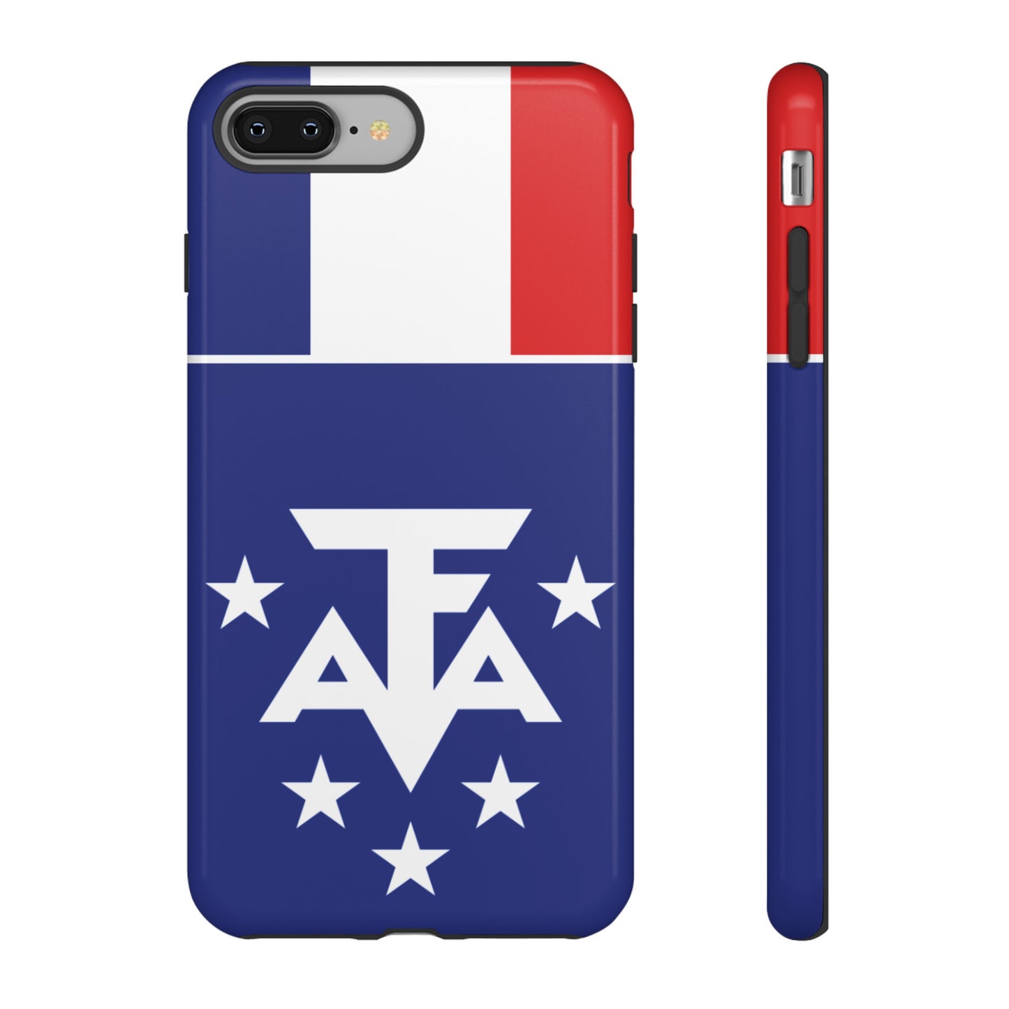 French Southern And Antarctic Lands Flag Phone Case | iPhone 15 Plus/ Pro, 14, 13, 12| Google Pixel 7, Pro, 5| Samsung Galaxy S23 All Major Phone Models