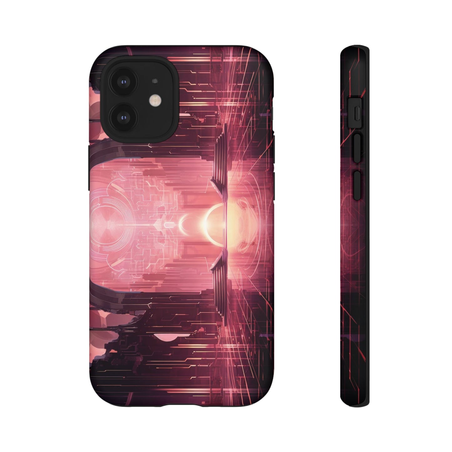 Sci-Fi Hall Wallpaper Phone Case | iPhone 15 Plus/ Pro, 14, 13, 12| Google Pixel 7, Pro, 5| Samsung Galaxy S23 All Major Phone Models