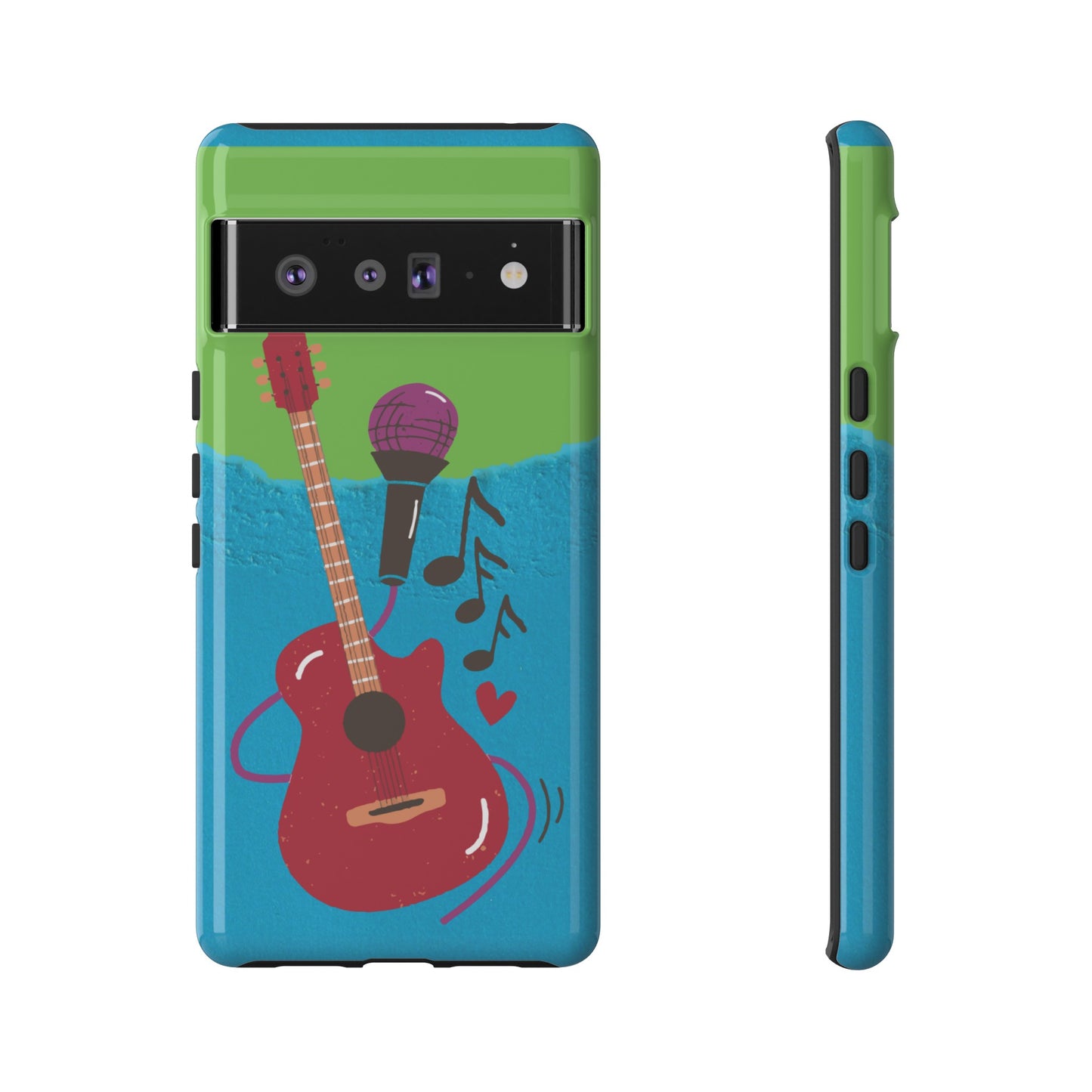 Musical Wallpaper Phone Case | iPhone 15 Plus/ Pro, 14, 13, 12| Google Pixel 7, Pro, 5| Samsung Galaxy S23 All Major Phone Models