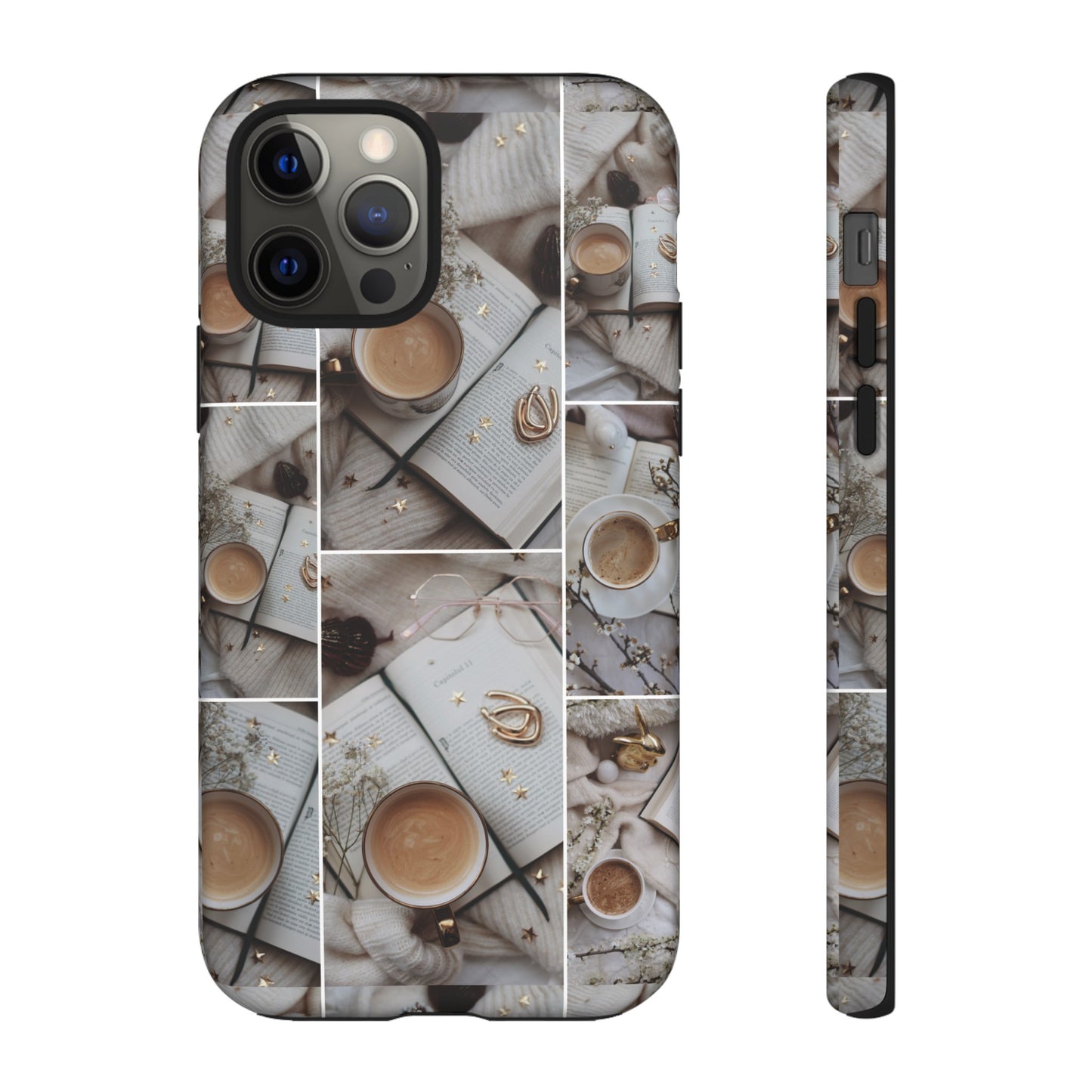 Coffee Collage Wallpaper Phone Case | iPhone 15 Plus/ Pro, 14, 13, 12| Google Pixel 7, Pro, 5| Samsung Galaxy S23 All Major Phone Models