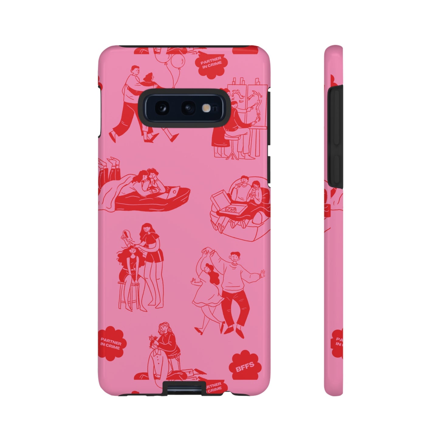 Pink Valentine's Day Wallpaper Phone Case | iPhone 15 Plus/ Pro, 14, 13, 12| Google Pixel 7, Pro, 5| Samsung Galaxy S23 All Major Phone Models