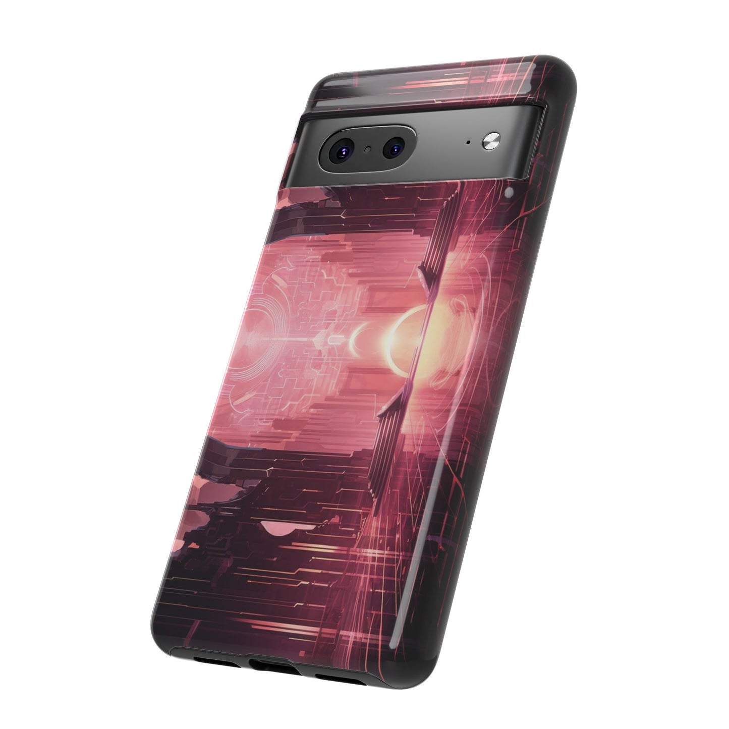 Sci-Fi Hall Wallpaper Phone Case | iPhone 15 Plus/ Pro, 14, 13, 12| Google Pixel 7, Pro, 5| Samsung Galaxy S23 All Major Phone Models