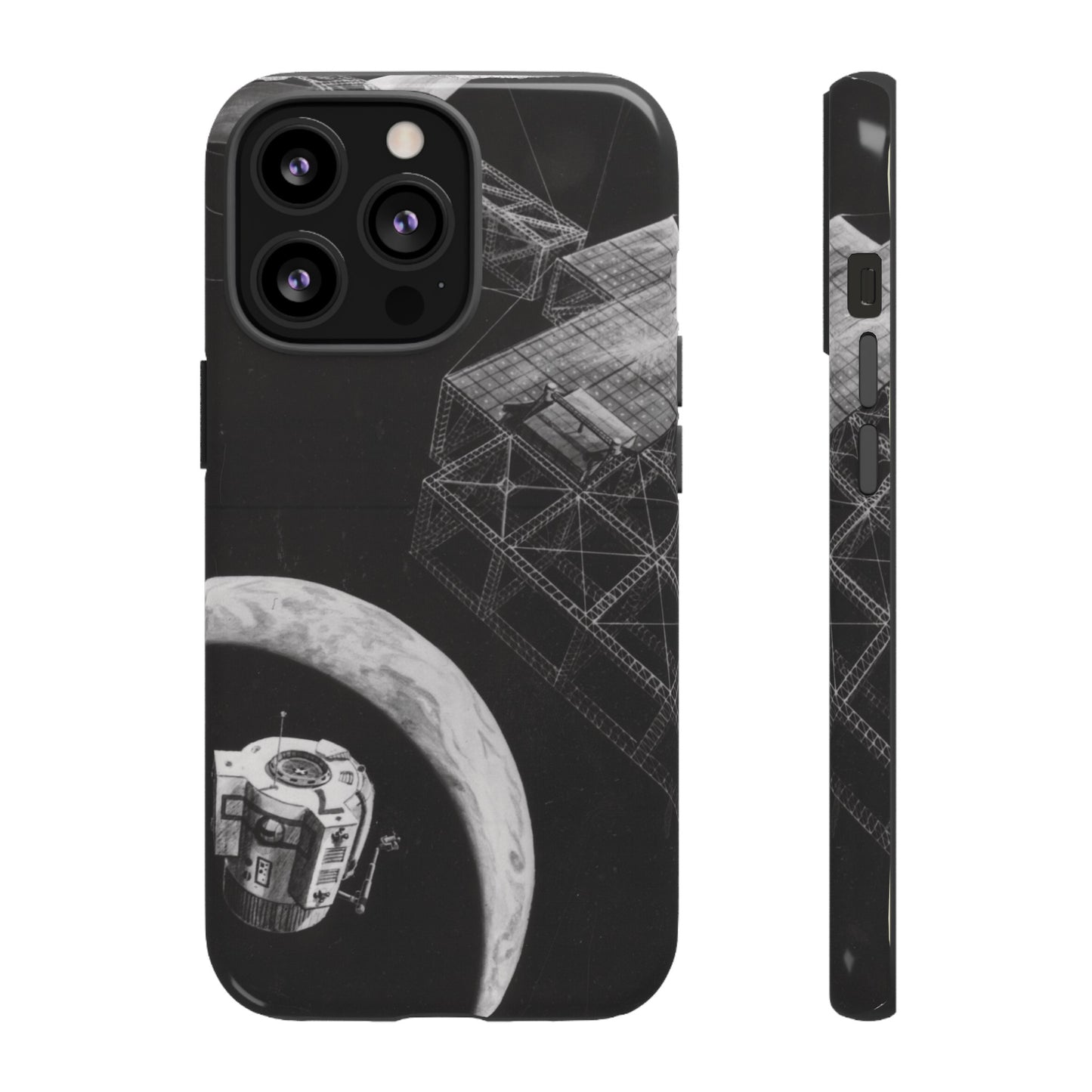 Satellite Wallpaper Phone Case | iPhone 15 Plus/ Pro, 14, 13, 12| Google Pixel 7, Pro, 5| Samsung Galaxy S23 All Major Phone Models