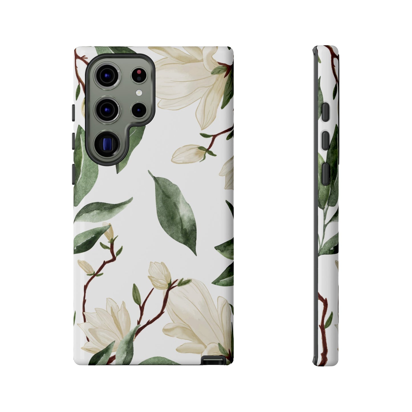 Light Floral Wallpaper Phone Case | iPhone 15 Plus/ Pro, 14, 13, 12| Google Pixel 7, Pro, 5| Samsung Galaxy S23 All Major Phone Models