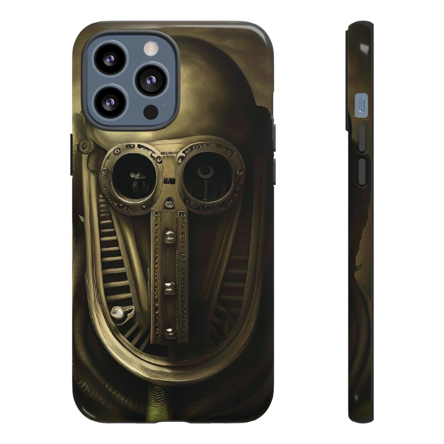 Sci-Fi Helmet Wallpaper Phone Case | iPhone 15 Plus/ Pro, 14, 13, 12| Google Pixel 7, Pro, 5| Samsung Galaxy S23 All Major Phone Models