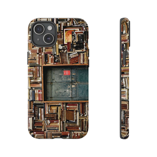 Library Wallpaper Phone Case | iPhone 15 Plus/ Pro, 14, 13, 12| Google Pixel 7, Pro, 5| Samsung Galaxy S23 All Major Phone Models