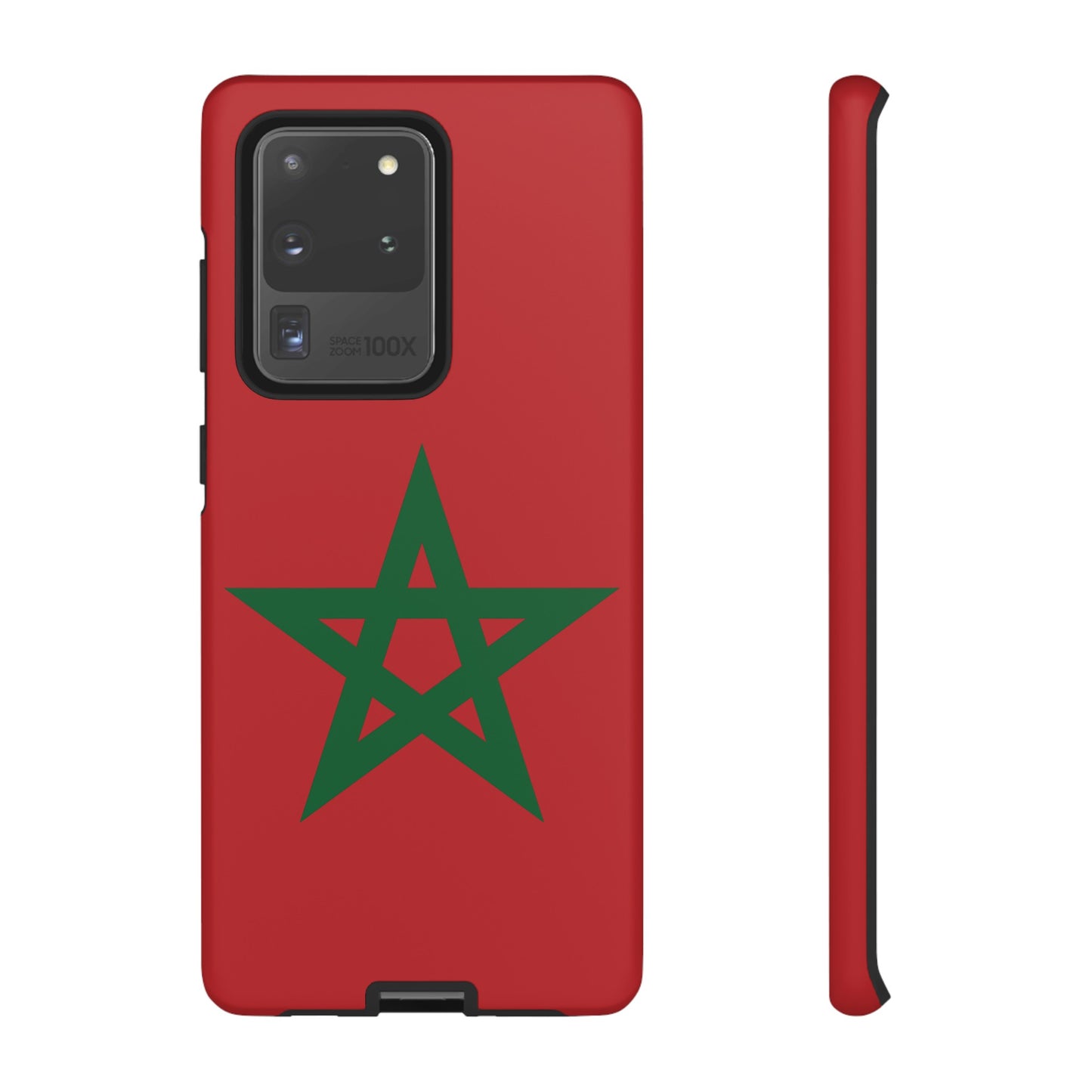 Morocco Flag Phone Case | iPhone 15 Plus/ Pro, 14, 13, 12| Google Pixel 7, Pro, 5| Samsung Galaxy S23 All Major Phone Models