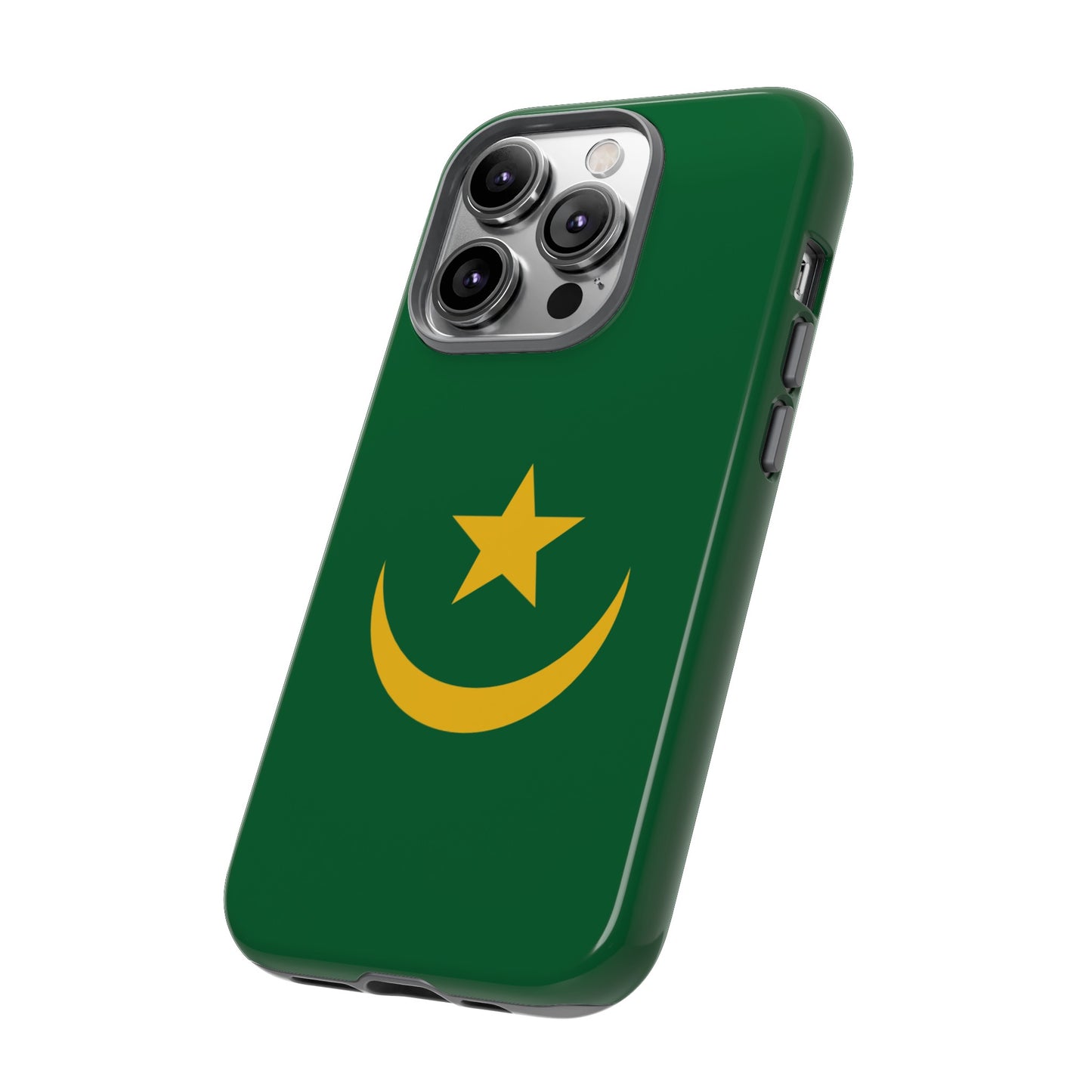 Mauritania Flag Phone Case | iPhone 15 Plus/ Pro, 14, 13, 12| Google Pixel 7, Pro, 5| Samsung Galaxy S23 All Major Phone Models