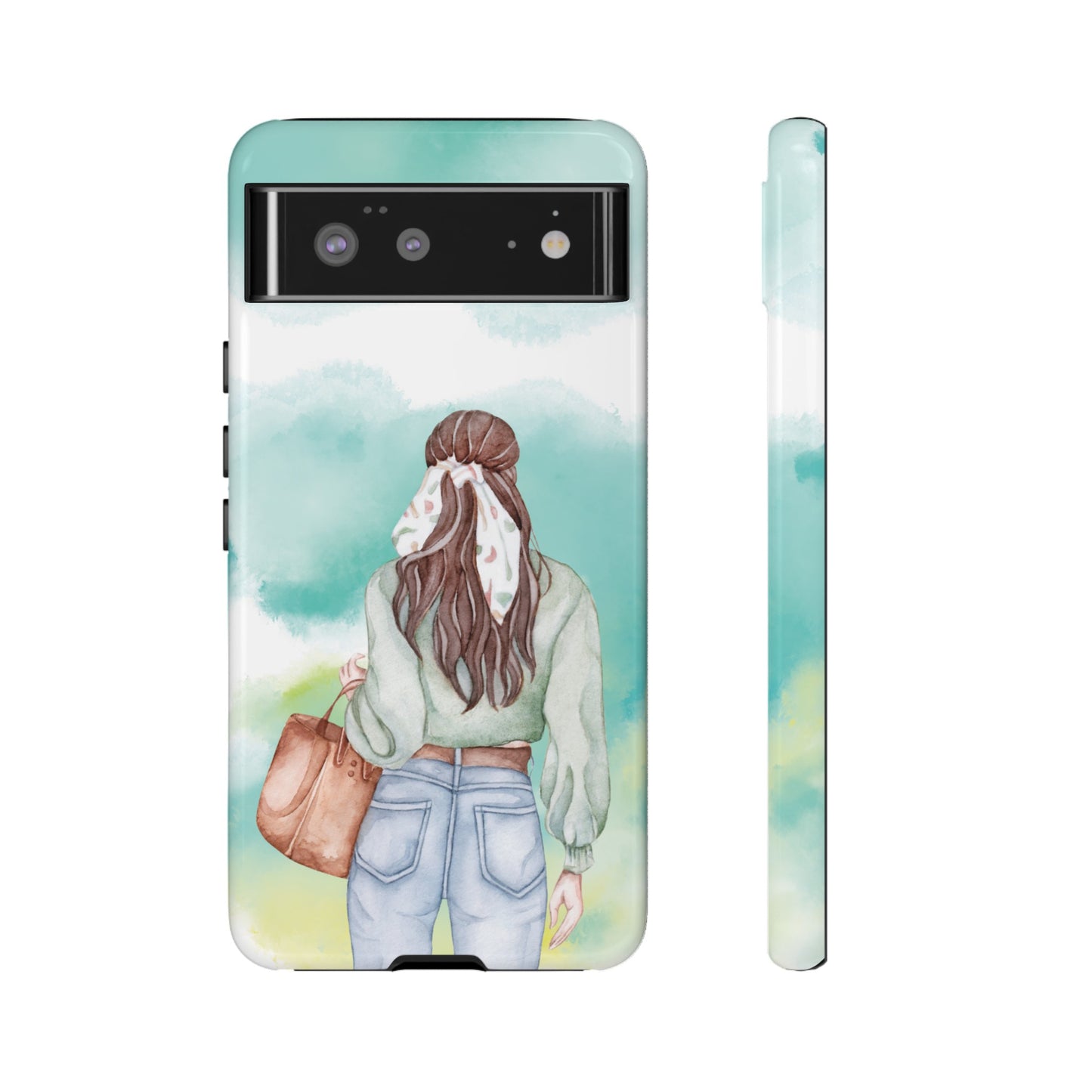 Girl Wallpaper Phone Case | iPhone 15 Plus/ Pro, 14, 13, 12| Google Pixel 7, Pro, 5| Samsung Galaxy S23 All Major Phone Models