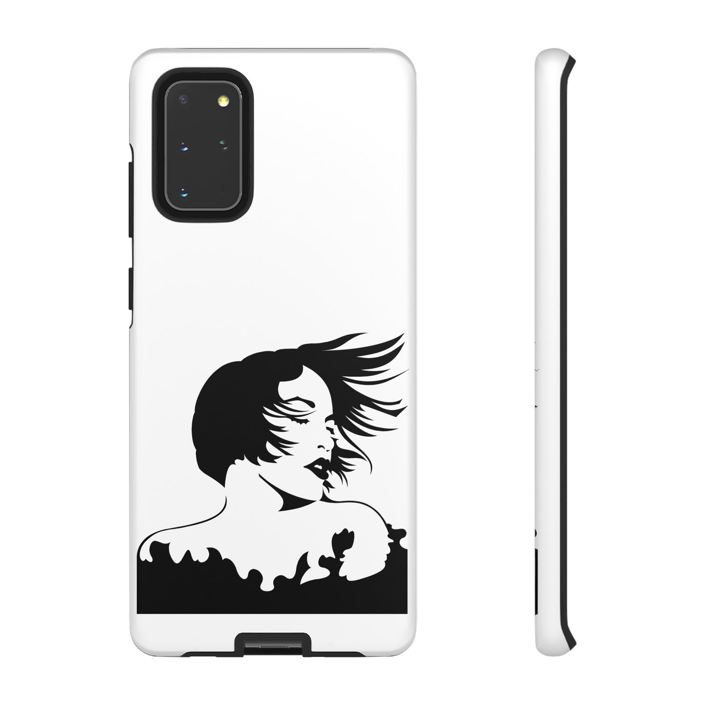 Woman In The Wind Phone Case | iPhone 15 Plus/ Pro, 14, 13, 12| Google Pixel 7, Pro, 5| Samsung Galaxy S23 All Major Phone Models