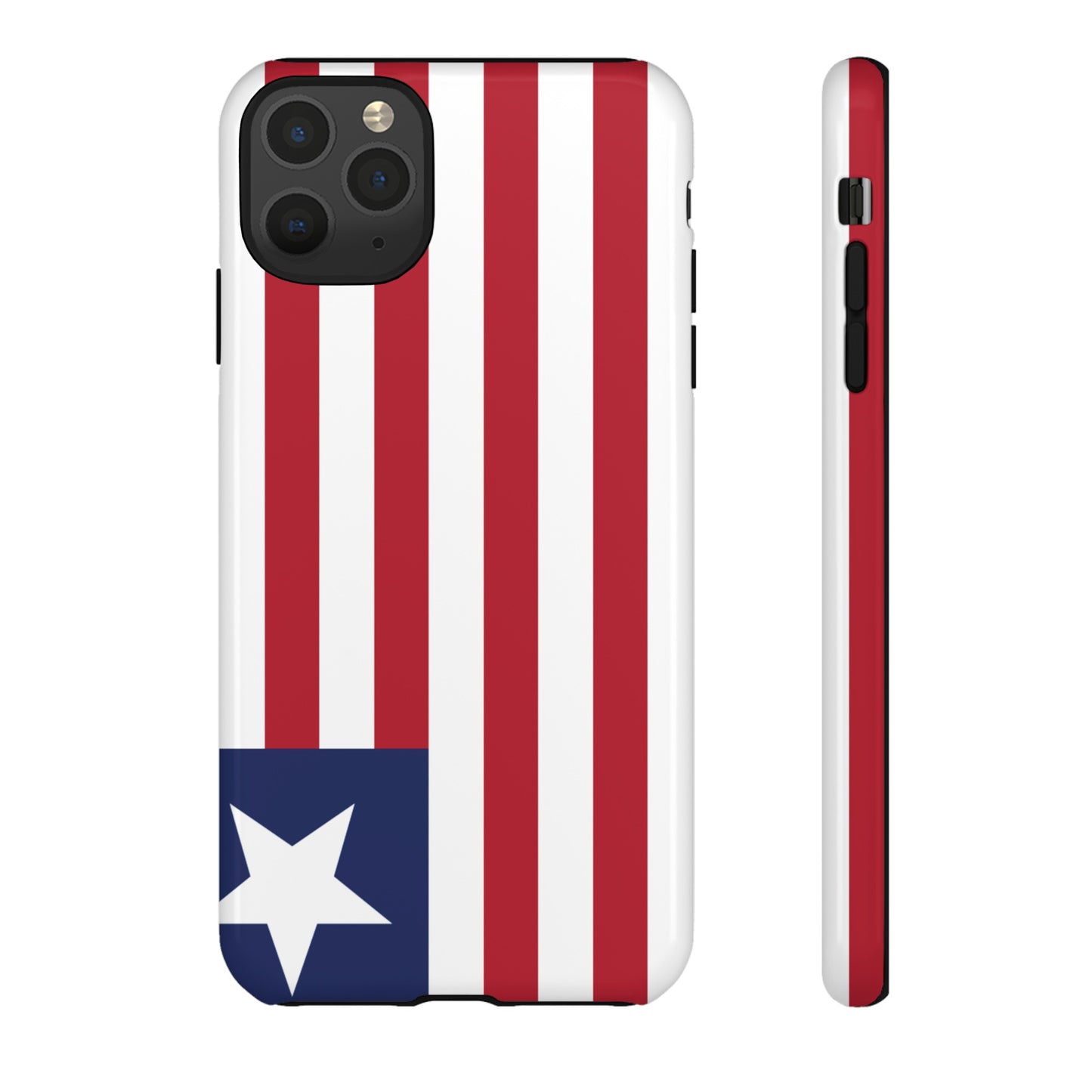 Liberia Flag Phone Case | iPhone 15 Plus/ Pro, 14, 13, 12| Google Pixel 7, Pro, 5| Samsung Galaxy S23 All Major Phone Models