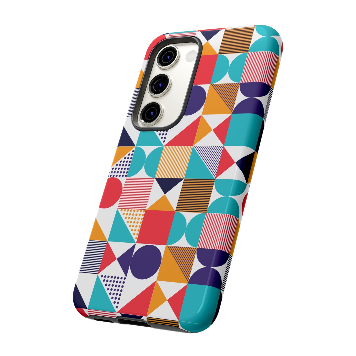 Geometric Patterned Wallpaper Phone Case | iPhone 15 Plus/ Pro, 14, 13, 12| Google Pixel 7, Pro, 5|Samsung Galaxy S23 All Major Phone Models