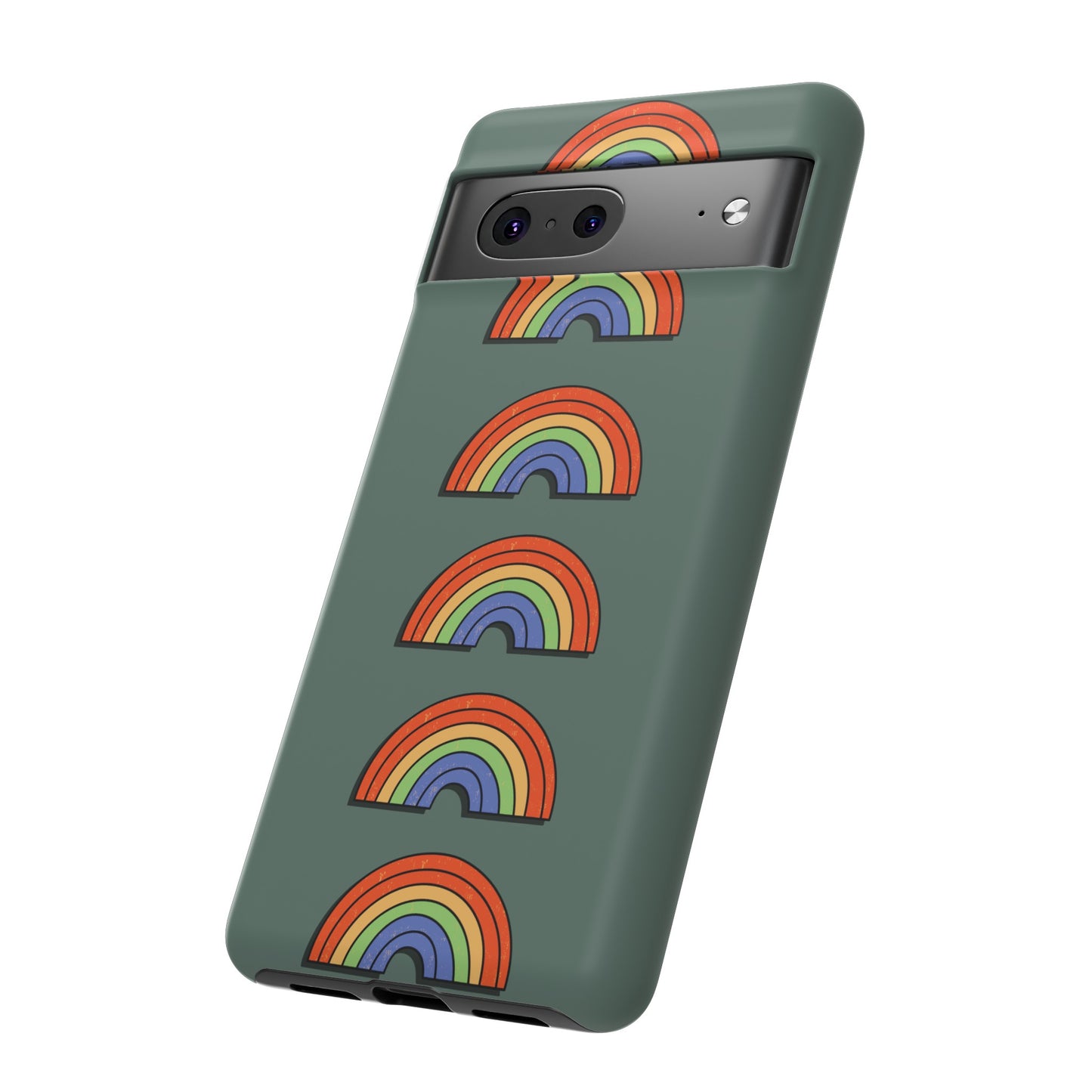 Rainbow Wallpaper Phone Case | iPhone 15 Plus/ Pro, 14, 13, 12| Google Pixel 7, Pro, 5| Samsung Galaxy S23 All Major Phone Models