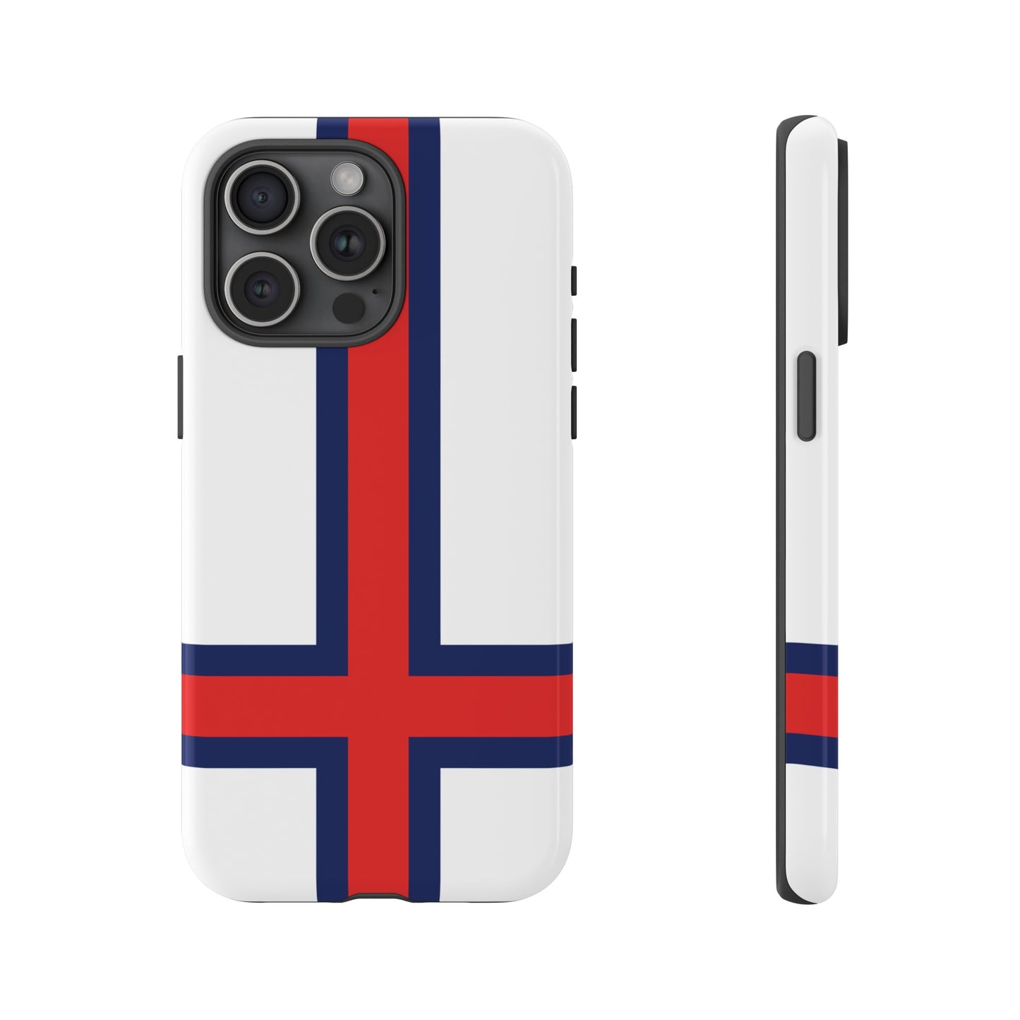 Faroe Island Denmark Flag Phone Case | iPhone 15 Plus/ Pro, 14, 13, 12| Google Pixel 7, Pro, 5| Samsung Galaxy S23 All Major Phone Models