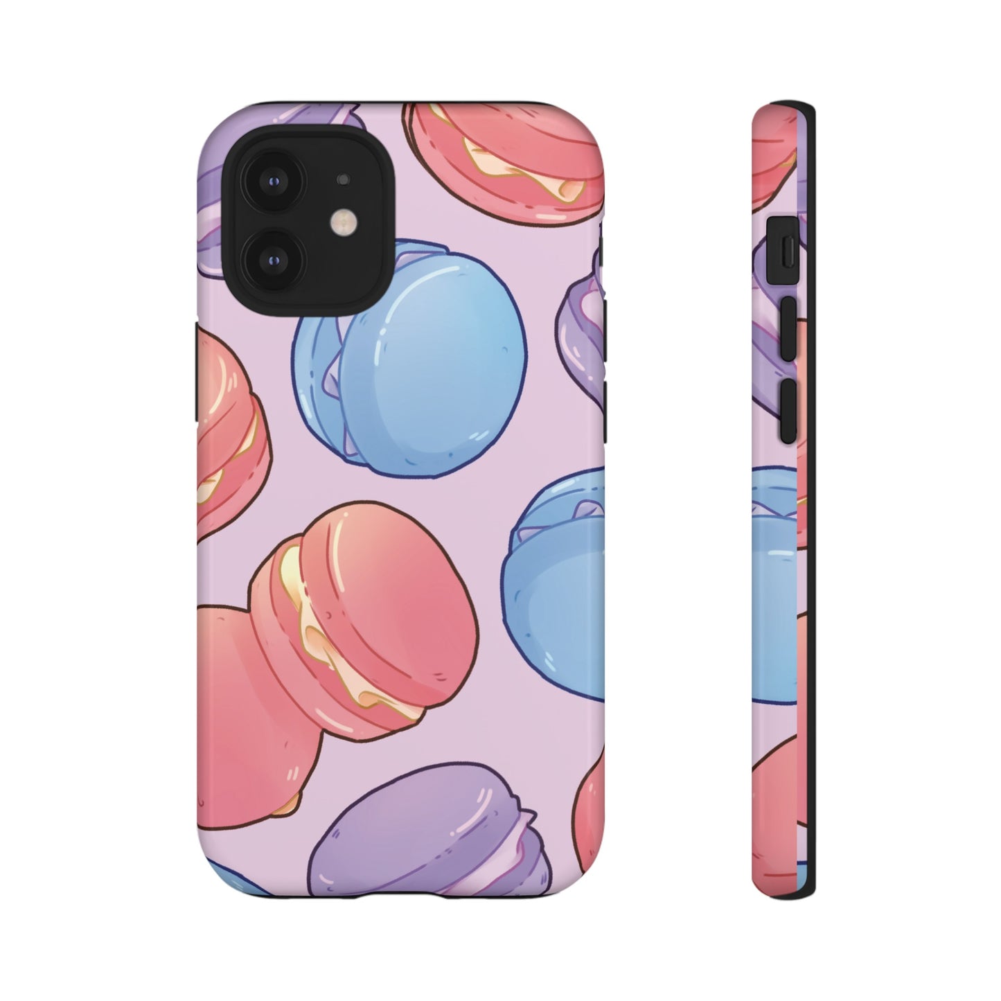 Macaron Wallpaper Phone Case | iPhone 15 Plus/ Pro, 14, 13, 12| Google Pixel 7, Pro, 5| Samsung Galaxy S23 All Major Phone Models