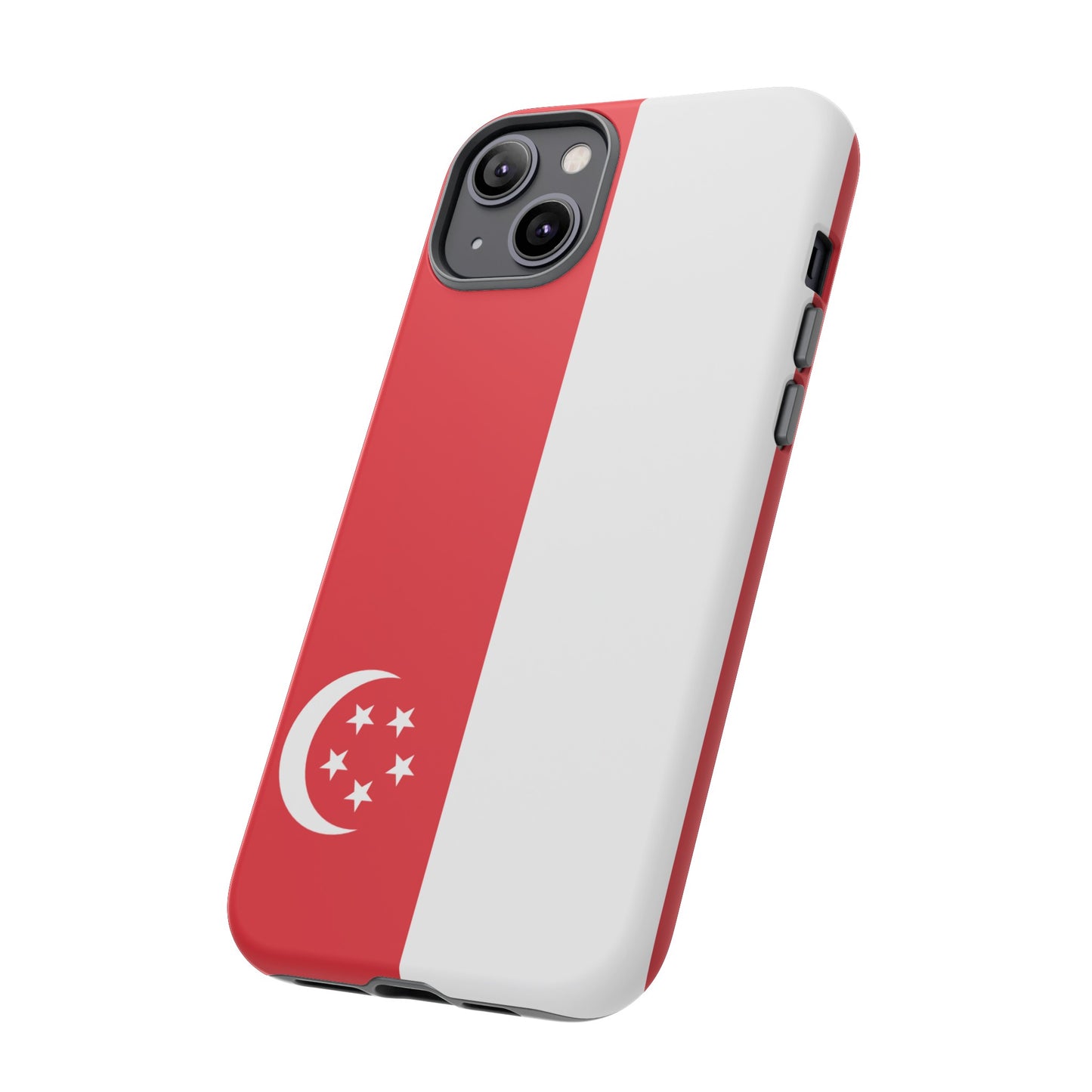 Singapore Flag Phone Case | iPhone 15 Plus/ Pro, 14, 13, 12| Google Pixel 7, Pro, 5| Samsung Galaxy S23 All Major Phone Models