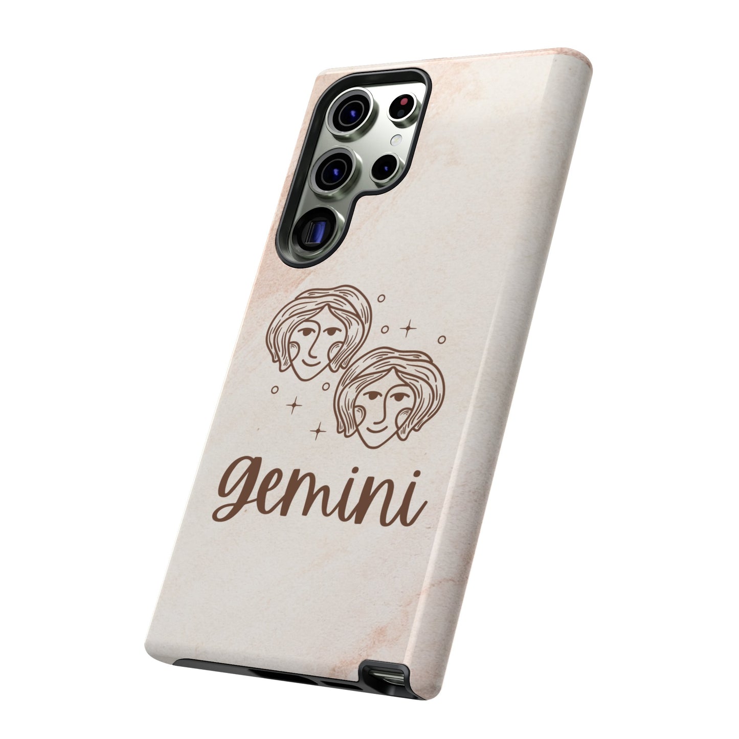 Gemini Wallpaper Phone Case | iPhone 15 Plus/ Pro, 14, 13, 12| Google Pixel 7, Pro, 5| Samsung Galaxy S23 All Major Phone Models