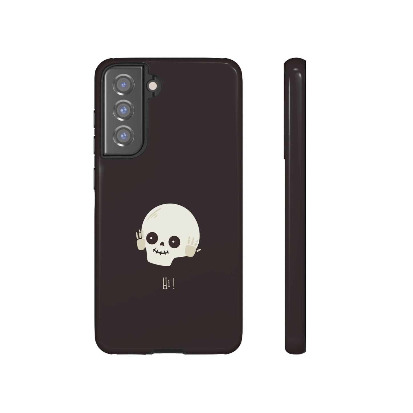 Hello Skull Phone Case | iPhone 15 Plus/ Pro, 14, 13, 12| Google Pixel 7, Pro, 5| Samsung Galaxy S23 All Major Phone Models