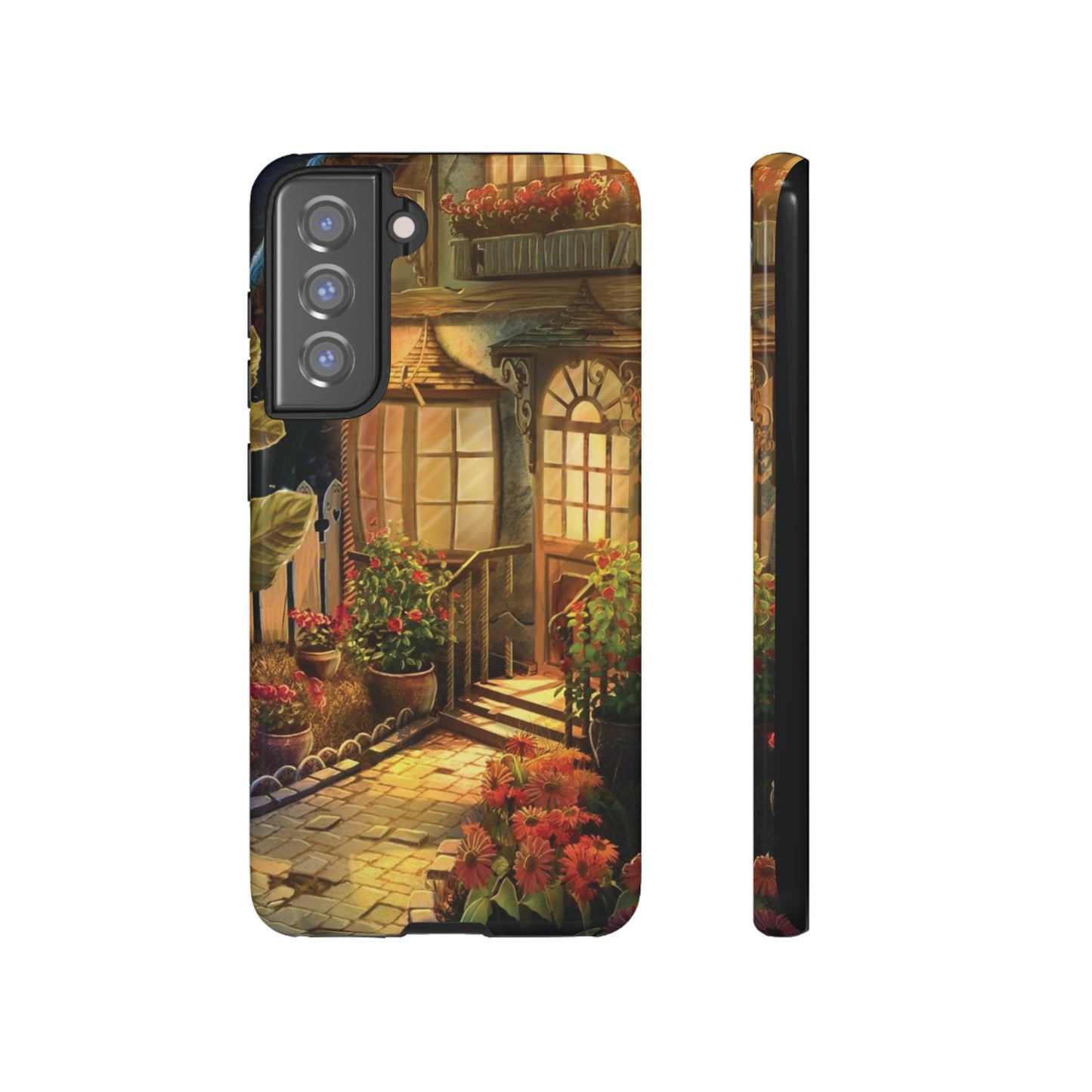 Cottage Garden Wallpaper Phone Case | iPhone 15 Plus/ Pro, 14, 13, 12| Google Pixel 7, Pro, 5| Samsung Galaxy S23 All Major Phone Models