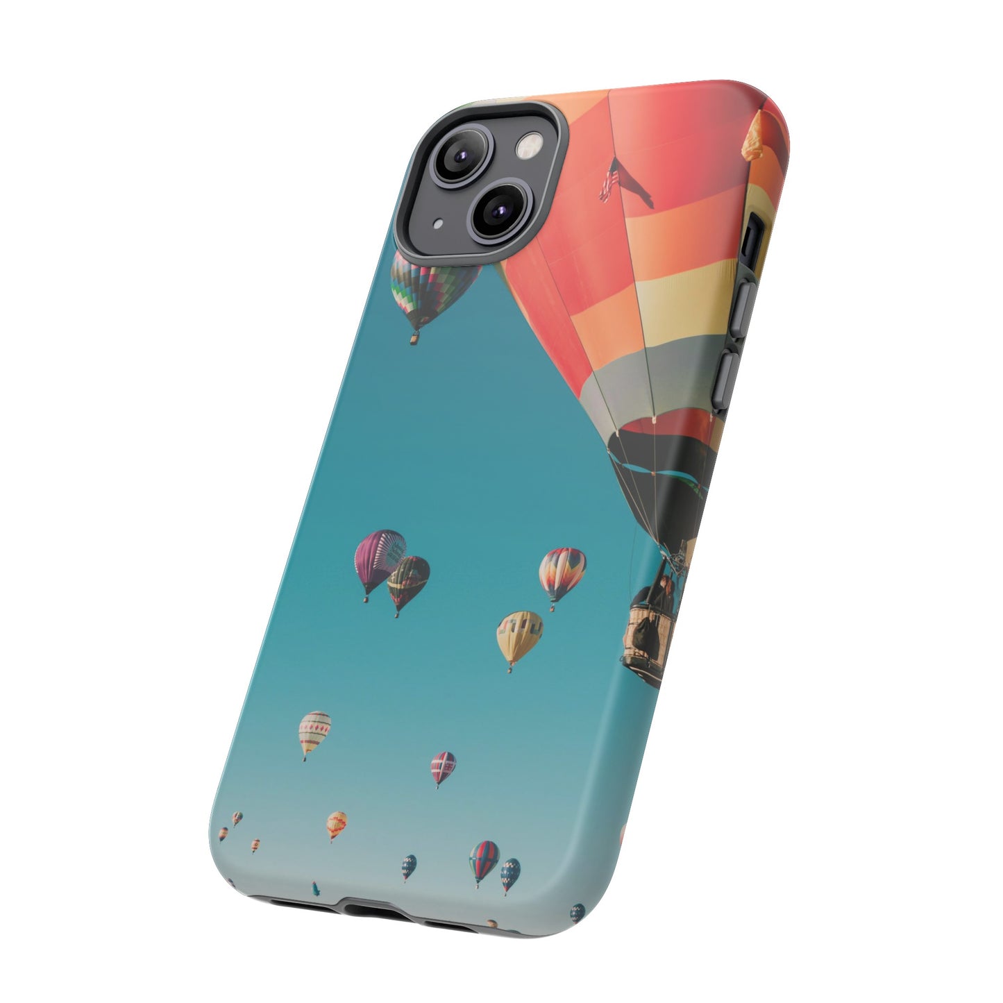 Hot Air Balloon Wallpaper Phone Case | iPhone 15 Plus/ Pro, 14, 13, 12| Google Pixel 7, Pro, 5| Samsung Galaxy S23 All Major Phone Models