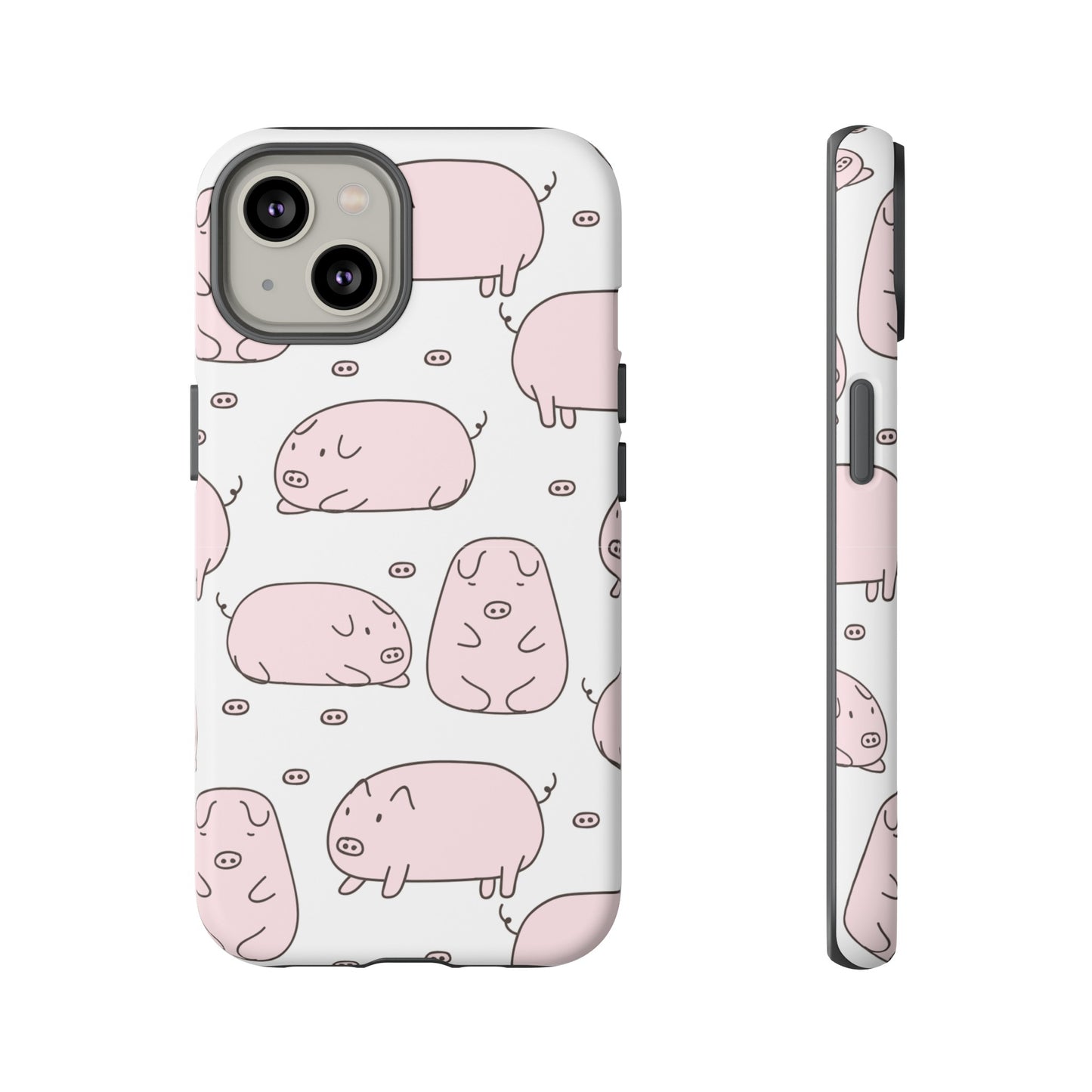 Pig Wallpaper Phone Case | iPhone 15 Plus/ Pro, 14, 13, 12| Google Pixel 7, Pro, 5| Samsung Galaxy S23 All Major Phone Models