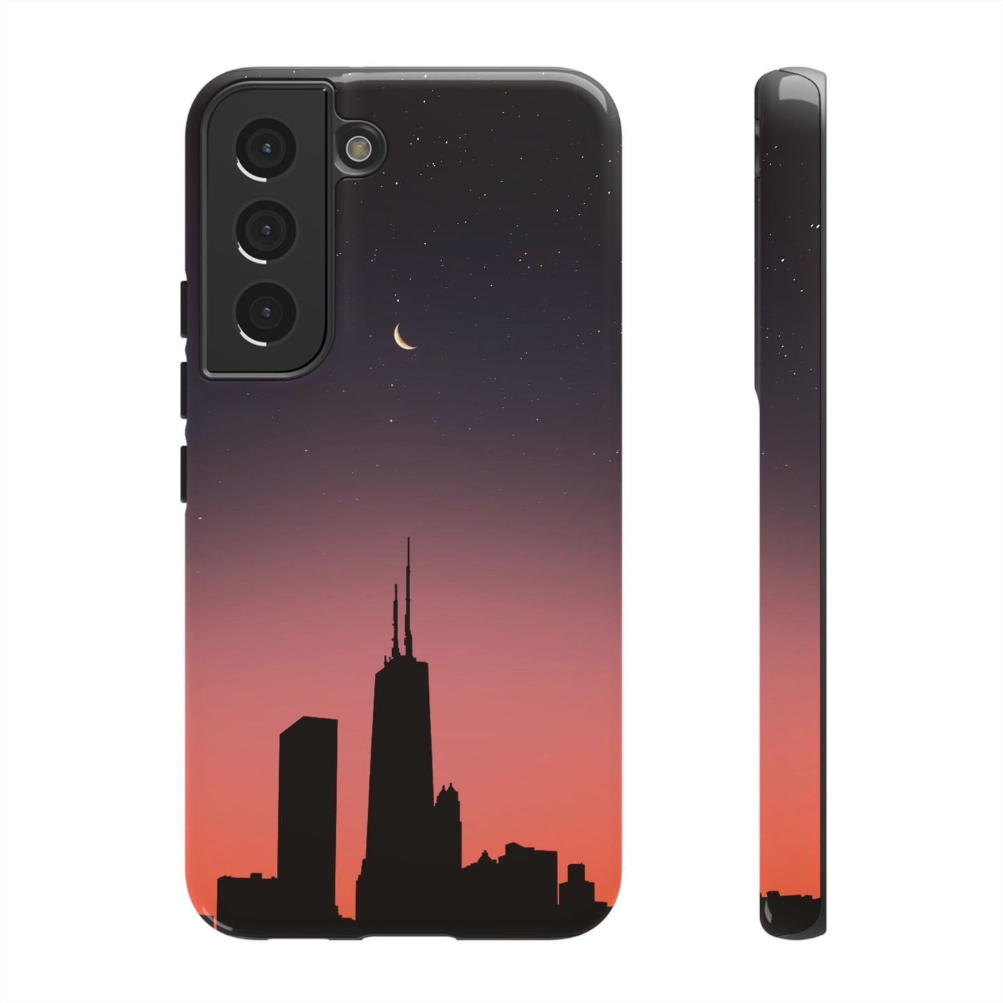 Chicago Skyline Wallpaper Phone Case | iPhone 15 Plus/ Pro, 14, 13, 12| Google Pixel 7, Pro, 5| Samsung Galaxy S23 All Major Phone Models