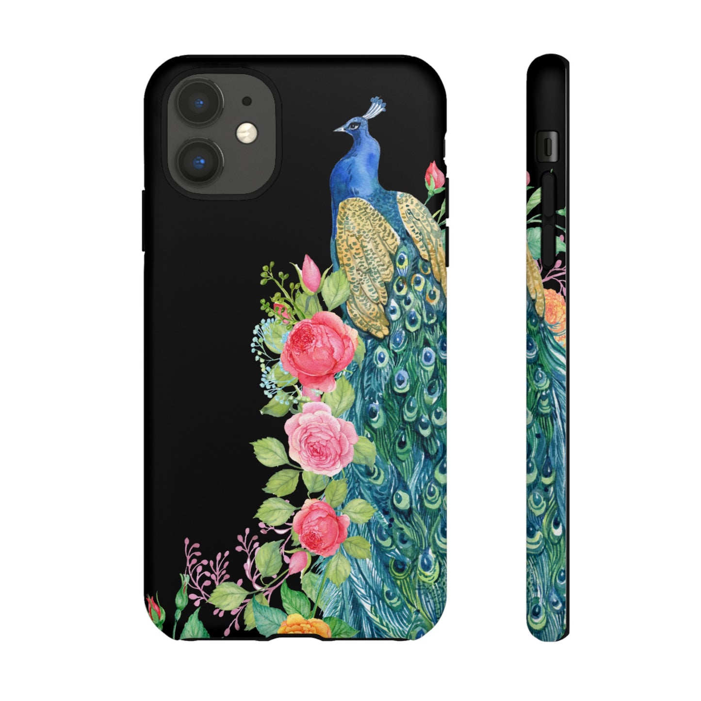 Peacock Wallpaper Phone Case | iPhone 15 Plus/ Pro, 14, 13, 12| Google Pixel 7, Pro, 5| Samsung Galaxy S23 All Major Phone Models