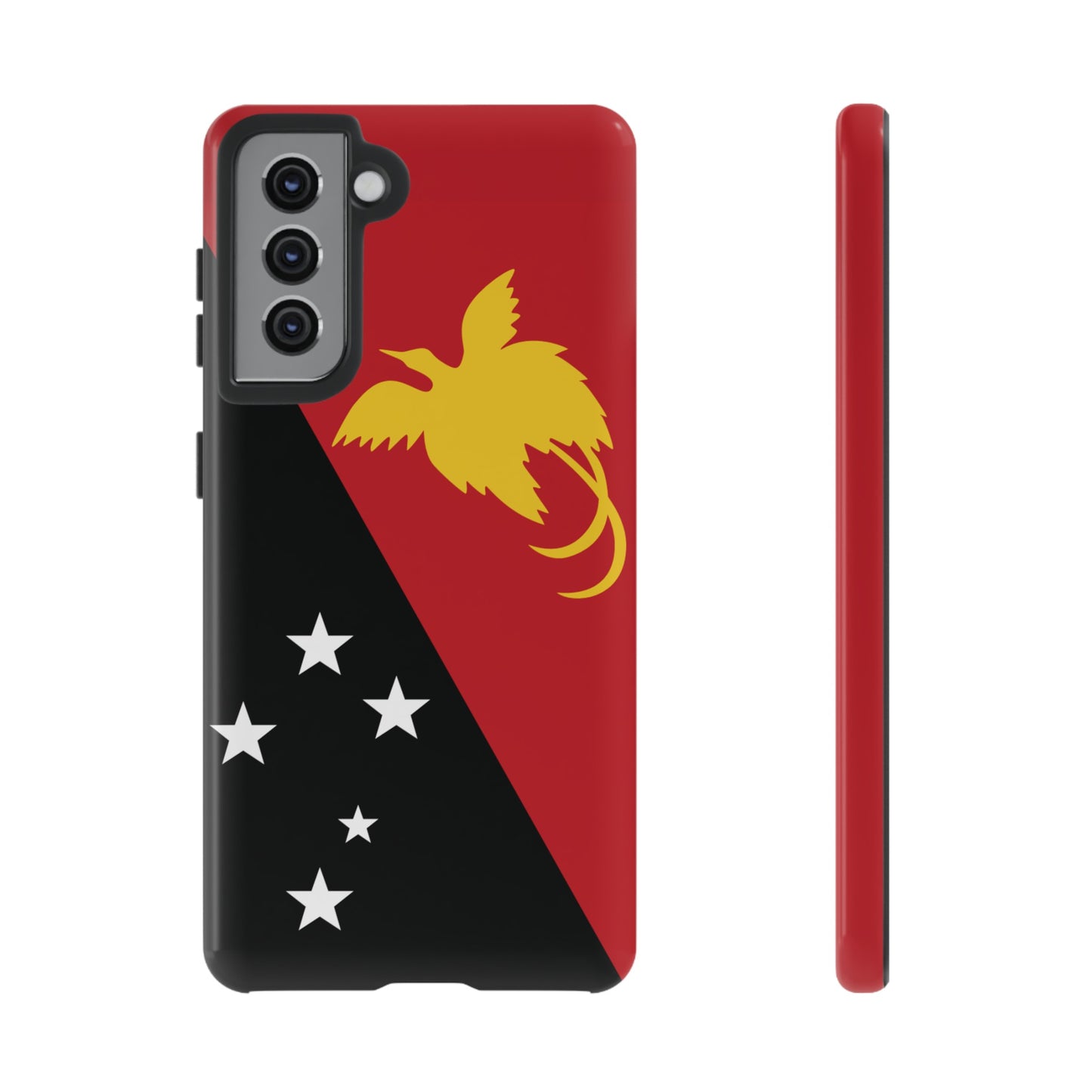 Papa New Guinea Flag Phone Case | iPhone 15 Plus/ Pro, 14, 13, 12| Google Pixel 7, Pro, 5| Samsung Galaxy S23 All Major Phone Models