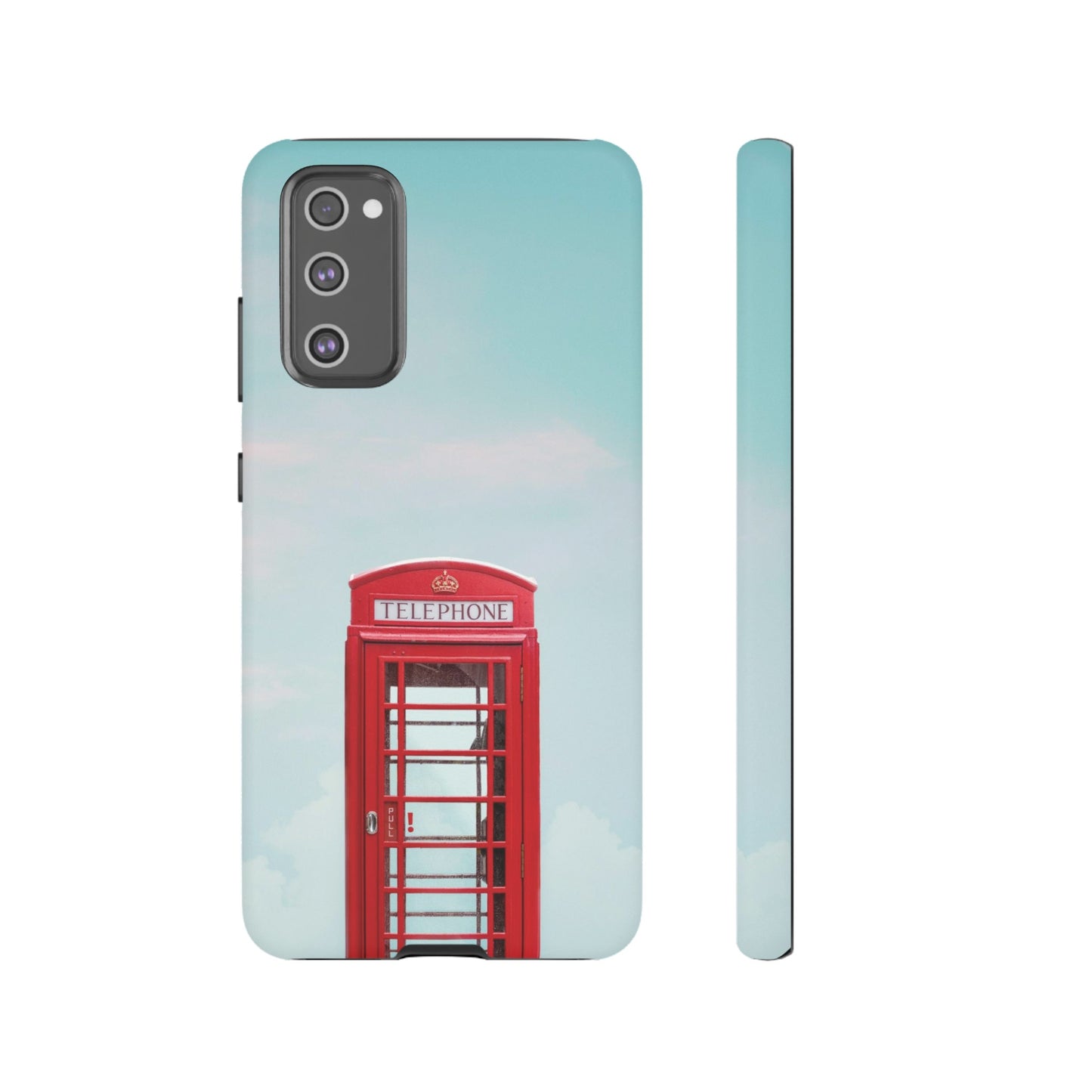 Telephone Booth Wallpaper Phone Case |iPhone 15 Plus/ Pro, 14, 13, 12|Google Pixel 7, Pro, 5| Samsung Galaxy S23 All Major Phone Models