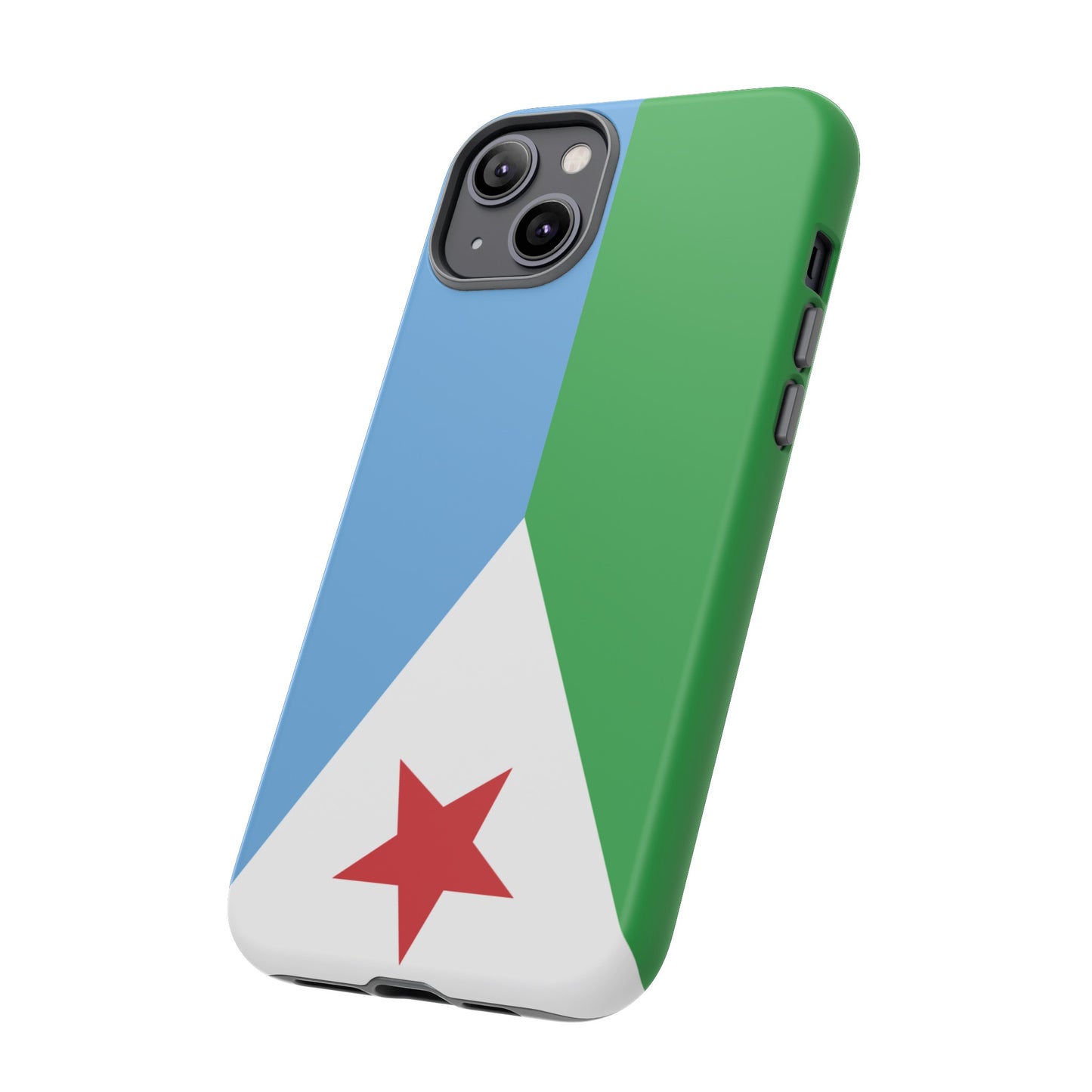 Djibouti Flag Phone Case | iPhone 15 Plus/ Pro, 14, 13, 12| Google Pixel 7, Pro, 5| Samsung Galaxy S23 All Major Phone Models