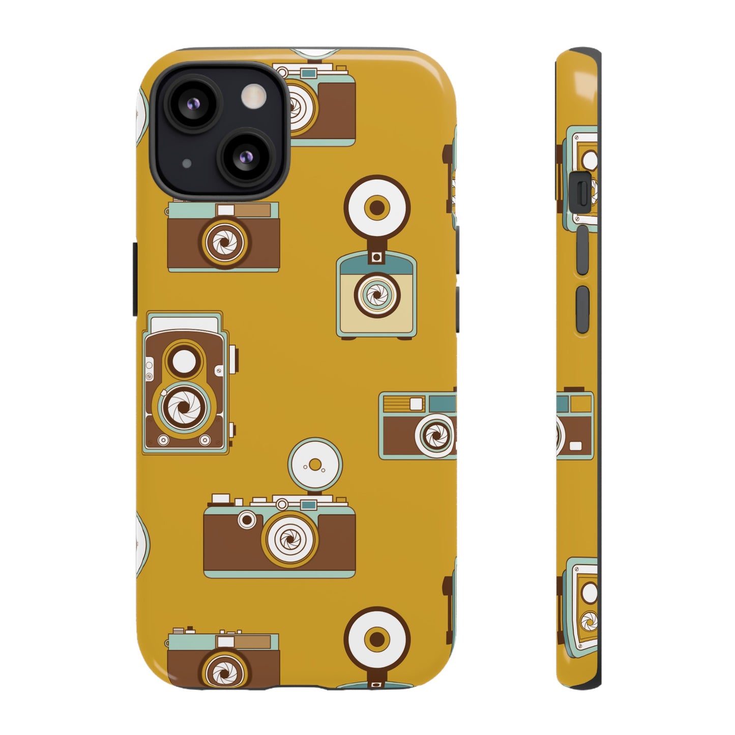 Vintage Camera Wallpaper Phone Case | iPhone 15 Plus/ Pro, 14, 13, 12| Google Pixel 7, Pro, 5| Samsung Galaxy S23 All Major Phone Models