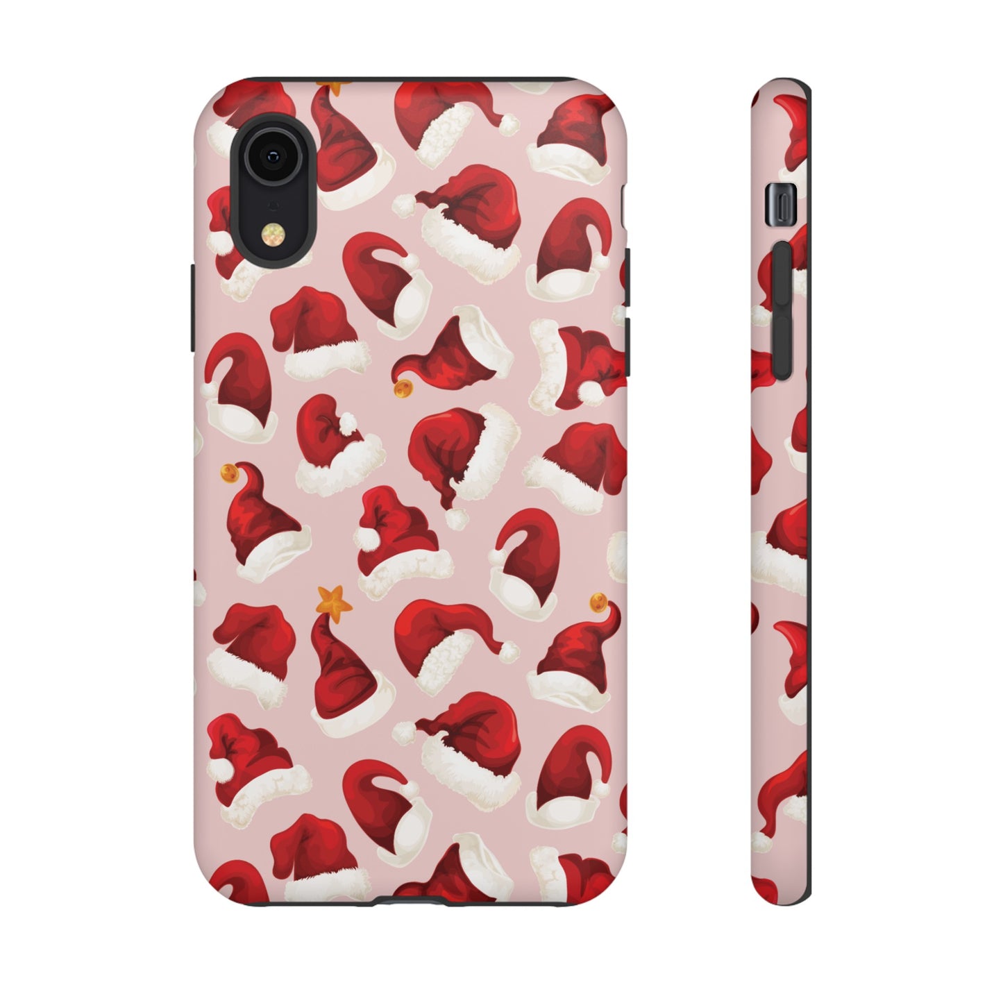 Christmas Hat Wallpaper Phone Case | iPhone 15 Plus/ Pro, 14, 13, 12| Google Pixel 7, Pro, 5| Samsung Galaxy S23 All Major Phone Models