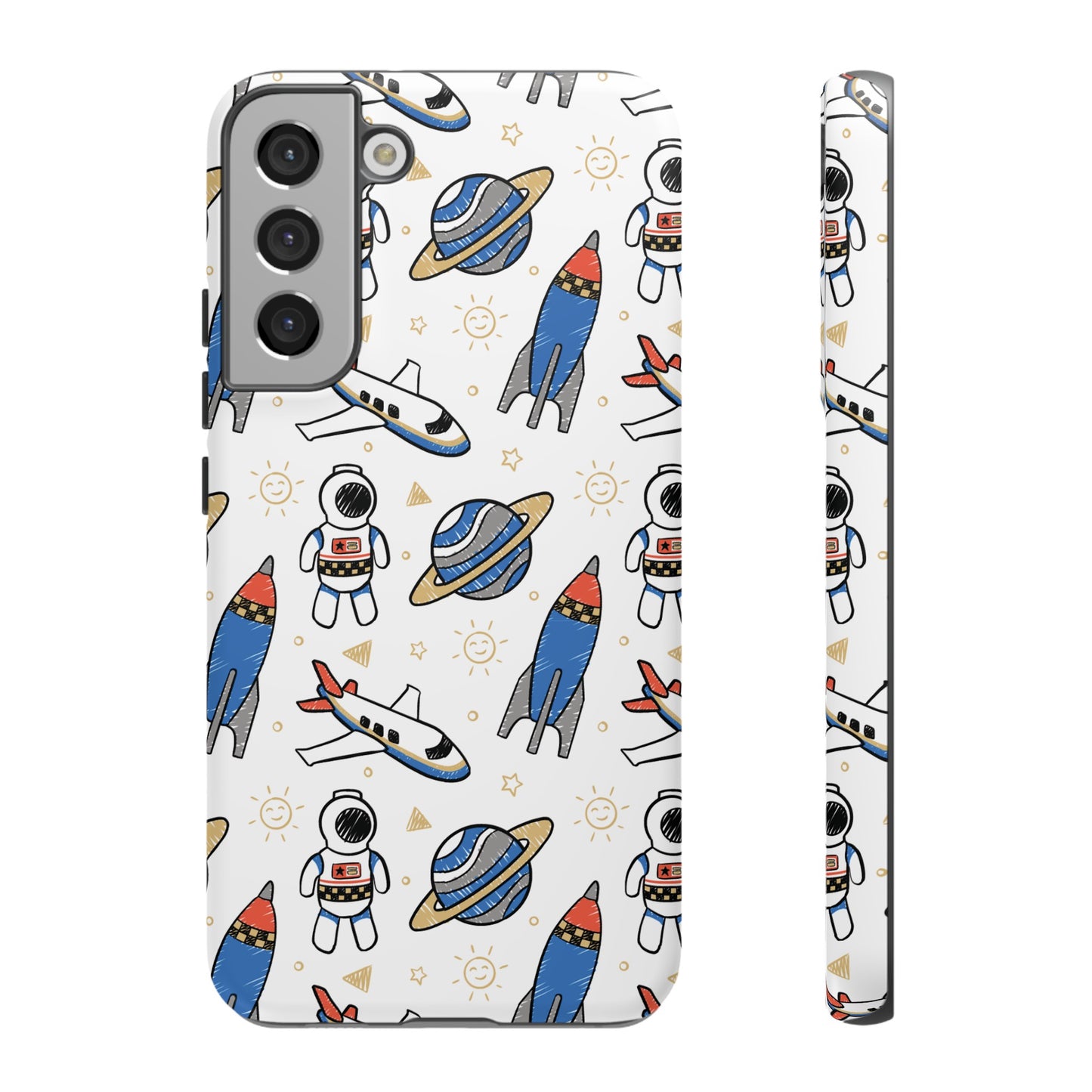 Kids Space Wallpaper Phone Case | iPhone 15 Plus/ Pro, 14, 13, 12| Google Pixel 7, Pro, 5| Samsung Galaxy S23 All Major Phone Models