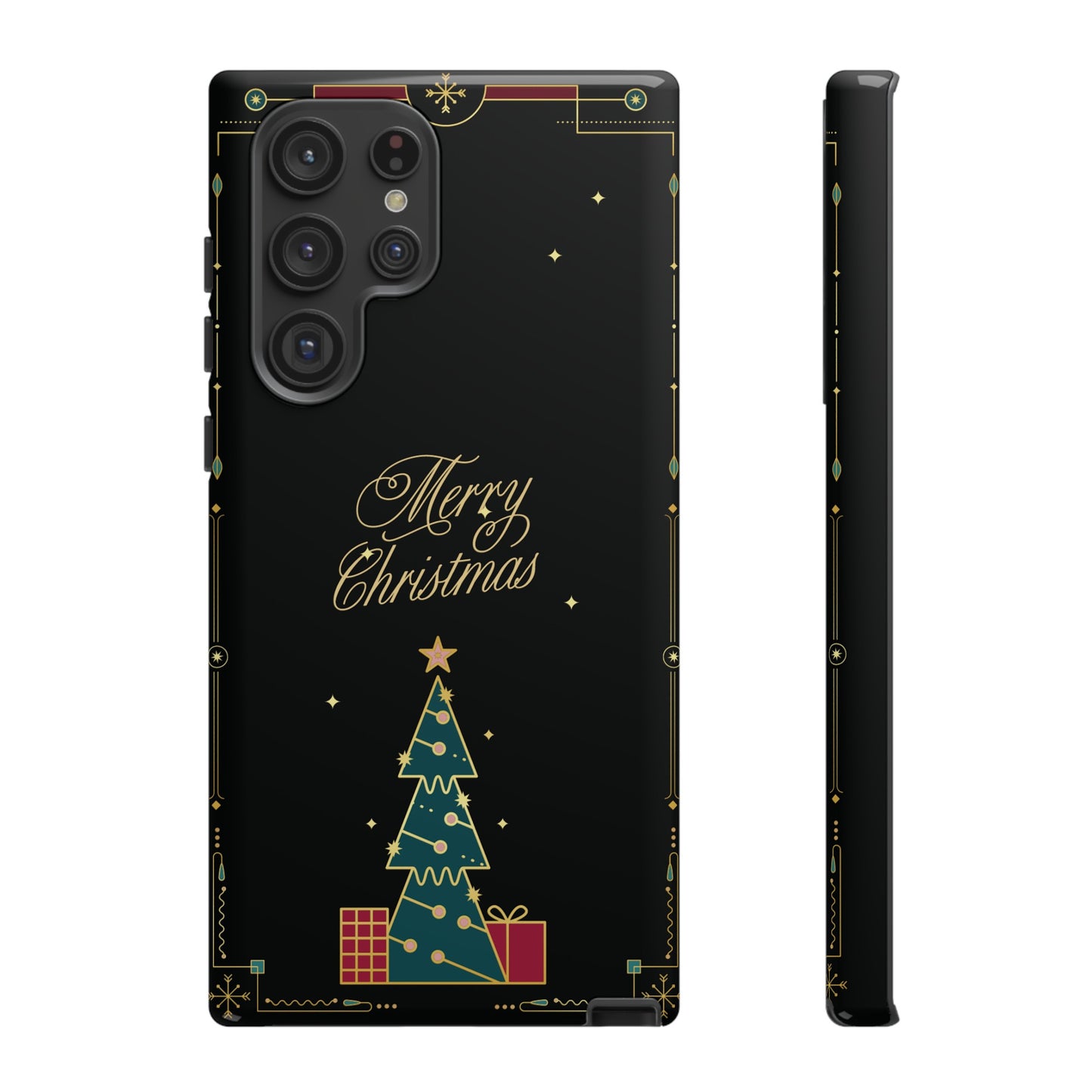 Christmas Tree Wallpaper Phone Case | iPhone 15 Plus/ Pro, 14, 13, 12| Google Pixel 7, Pro, 5| Samsung Galaxy S23 All Major Phone Models