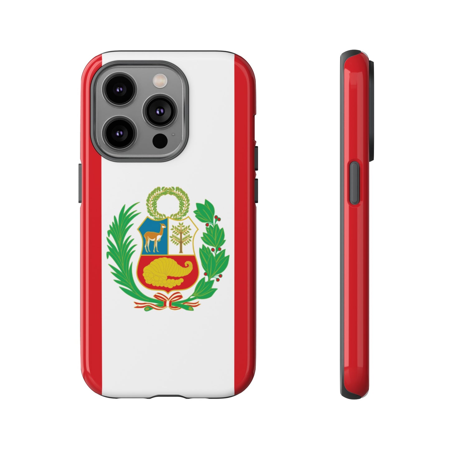 Peru Flag Phone Case | iPhone 15 Plus/ Pro, 14, 13, 12| Google Pixel 7, Pro, 5| Samsung Galaxy S23 All Major Phone Models