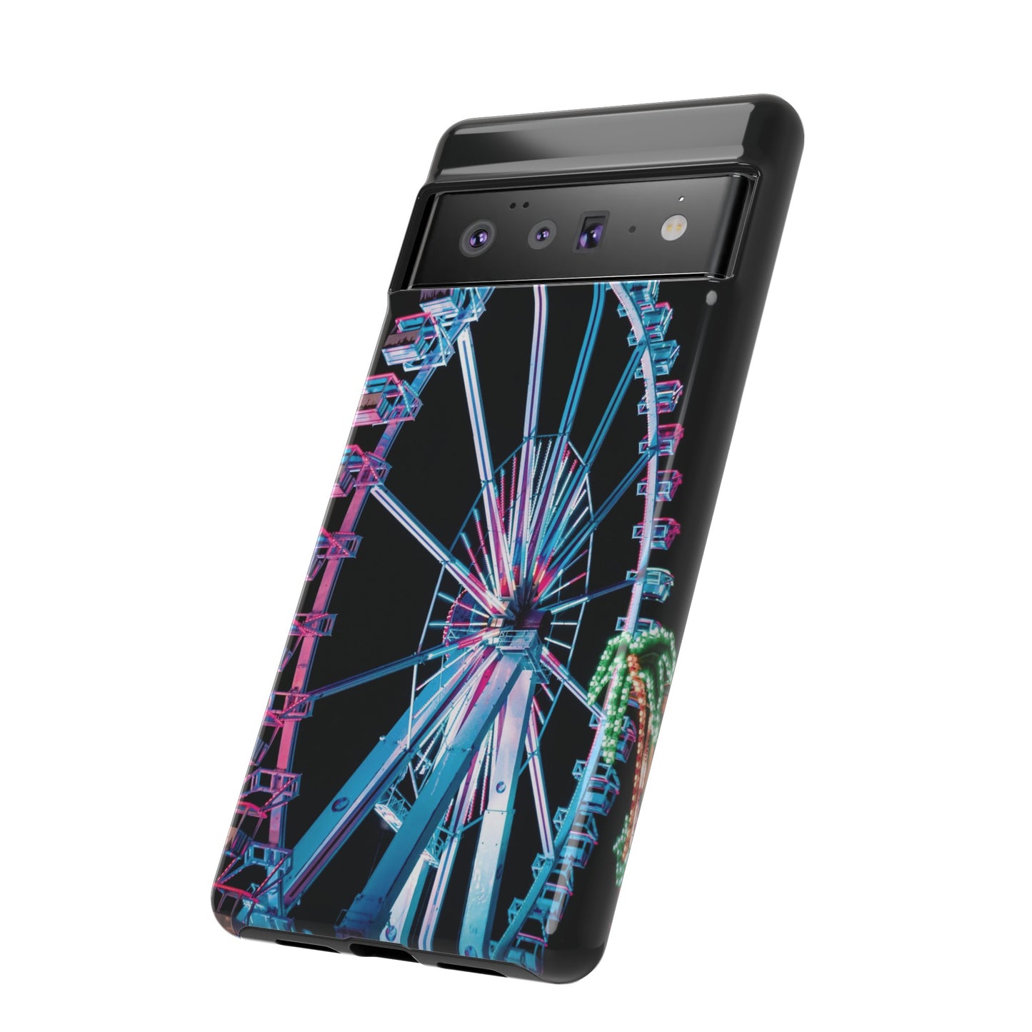 Ferris Wheel Wallpaper Phone Case | iPhone 15 Plus/ Pro, 14, 13, 12| Google Pixel 7, Pro, 5| Samsung Galaxy S23 All Major Phone Models