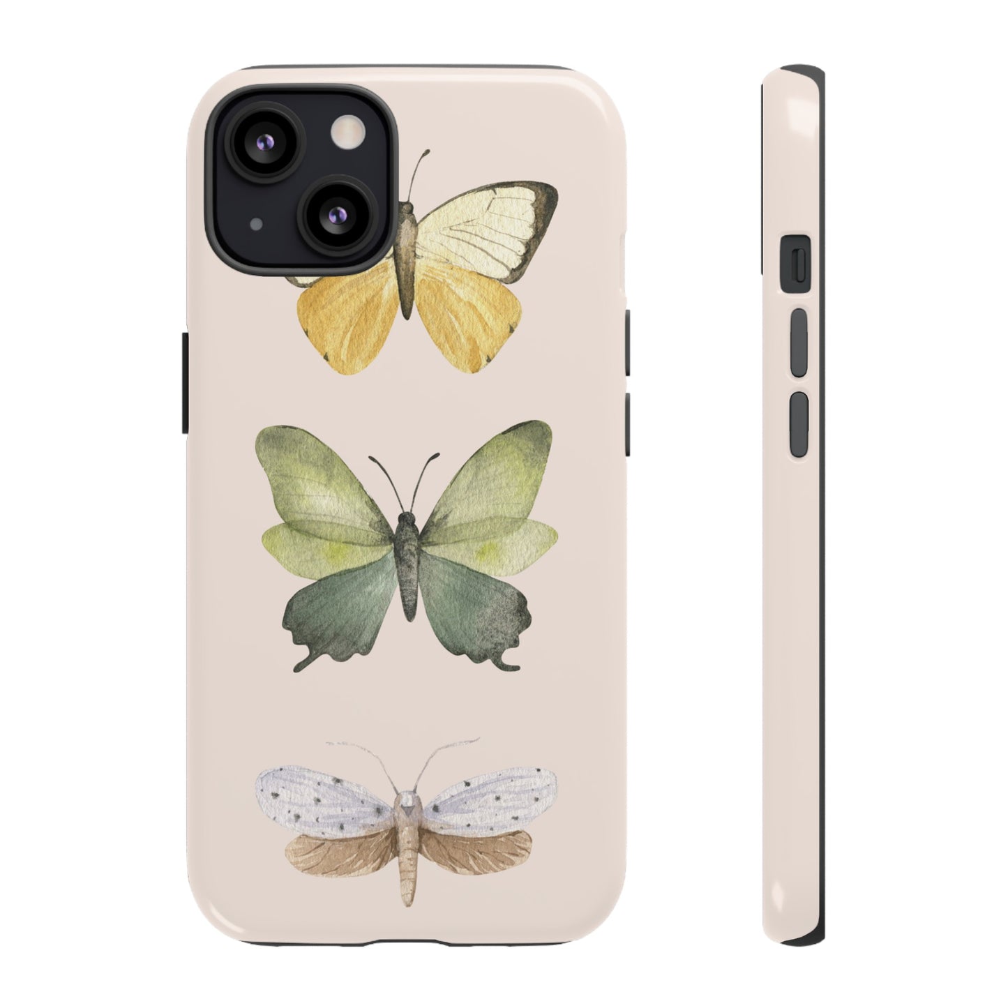 Three Butterflies Wallpaper Phone Case | iPhone 15 Plus/ Pro, 14, 13, 12| Google Pixel 7, Pro, 5| Samsung Galaxy S23 All Major Phone Models