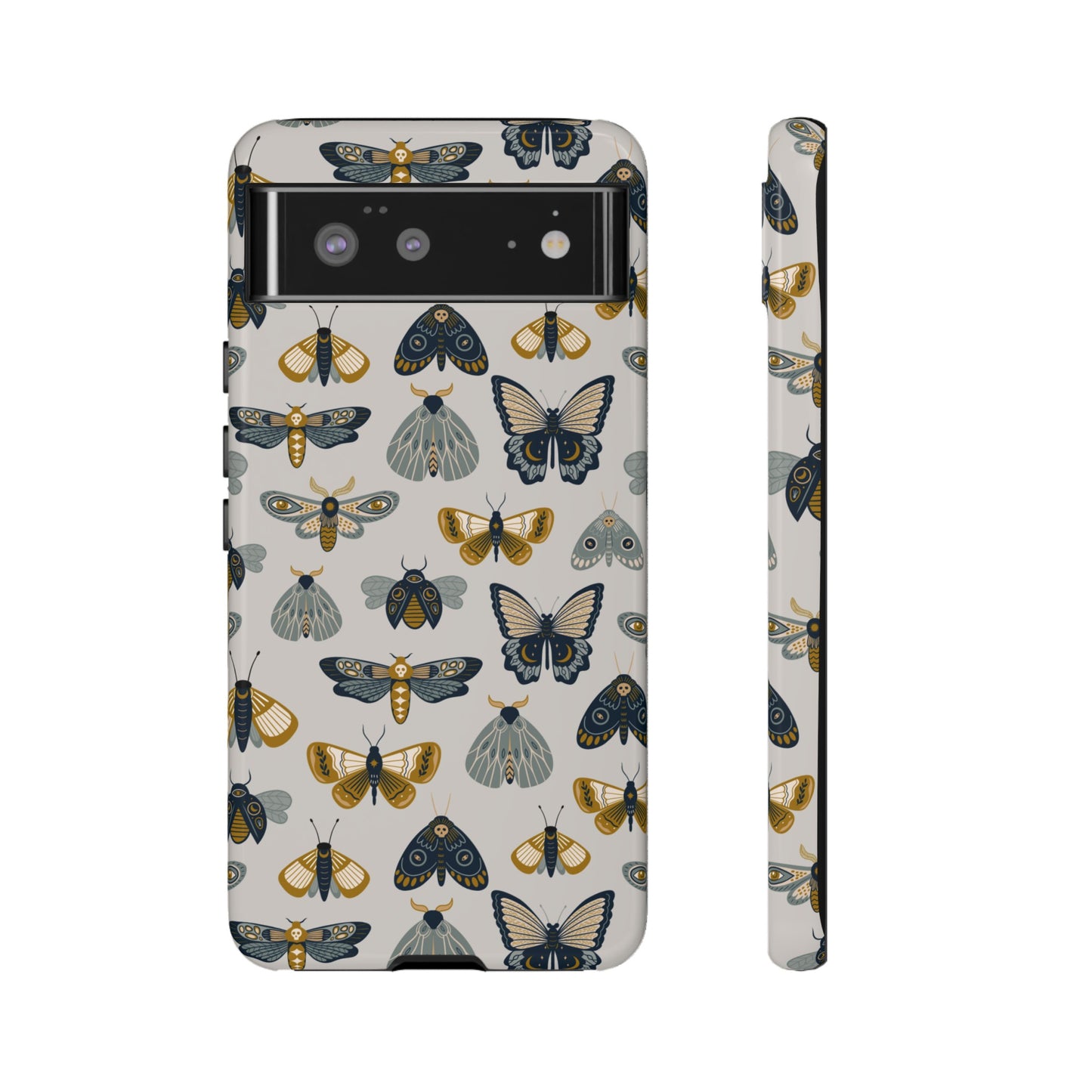 Butterfly and Moth Wallpaper Phone Case | iPhone 15 Plus/ Pro, 14, 13, 12| Google Pixel 7, Pro, 5| Samsung Galaxy S23 All Major Phone Models