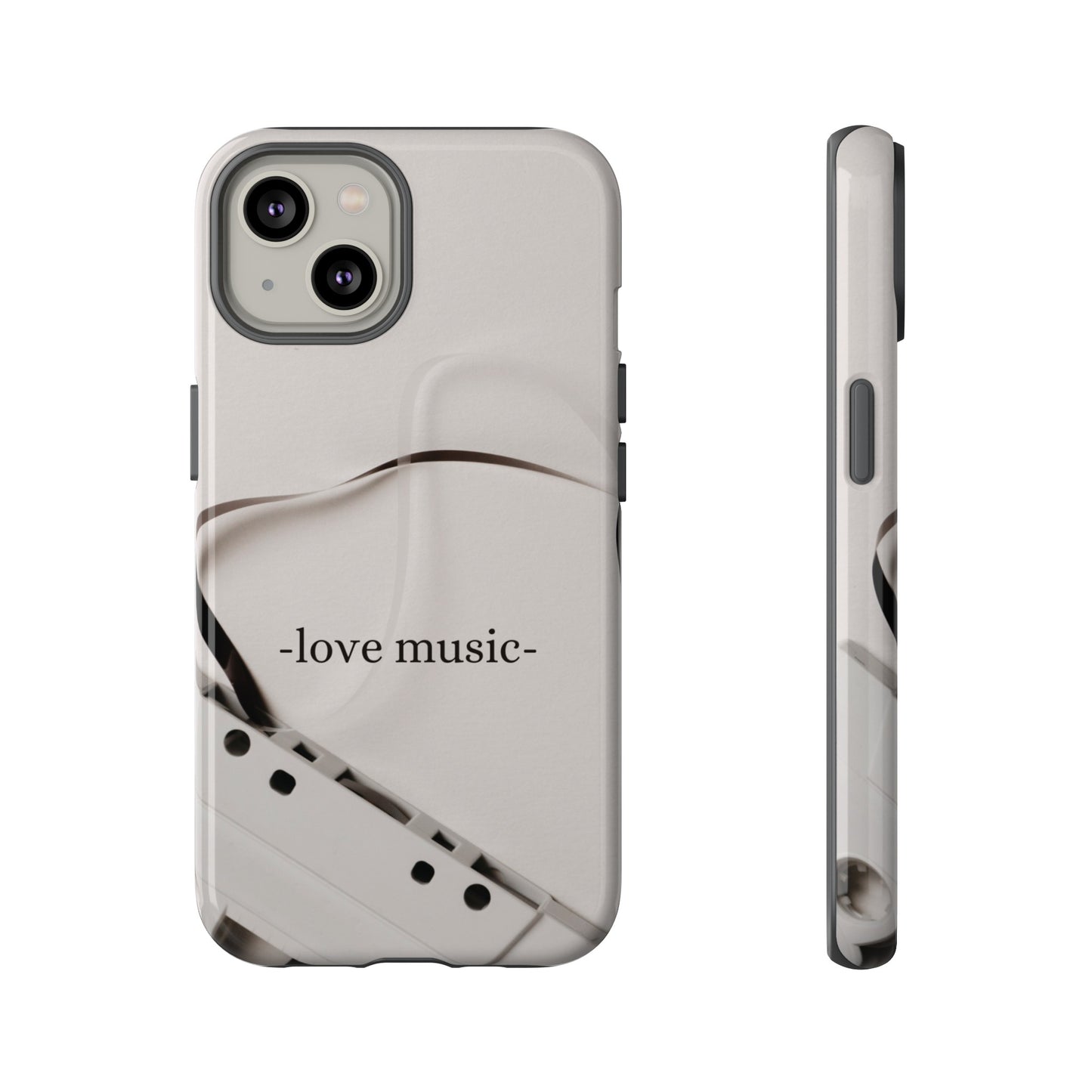 Love Music Wallpaper Phone Case | iPhone 15 Plus/ Pro, 14, 13, 12| Google Pixel 7, Pro, 5| Samsung Galaxy S23 All Major Phone Models