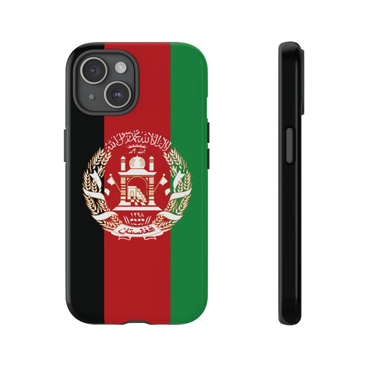 Afganistan Flag Phone Case | iPhone 15 Plus/ Pro, 14, 13, 12| Google Pixel 7, Pro, 5| Samsung Galaxy S23 All Major Phone Models