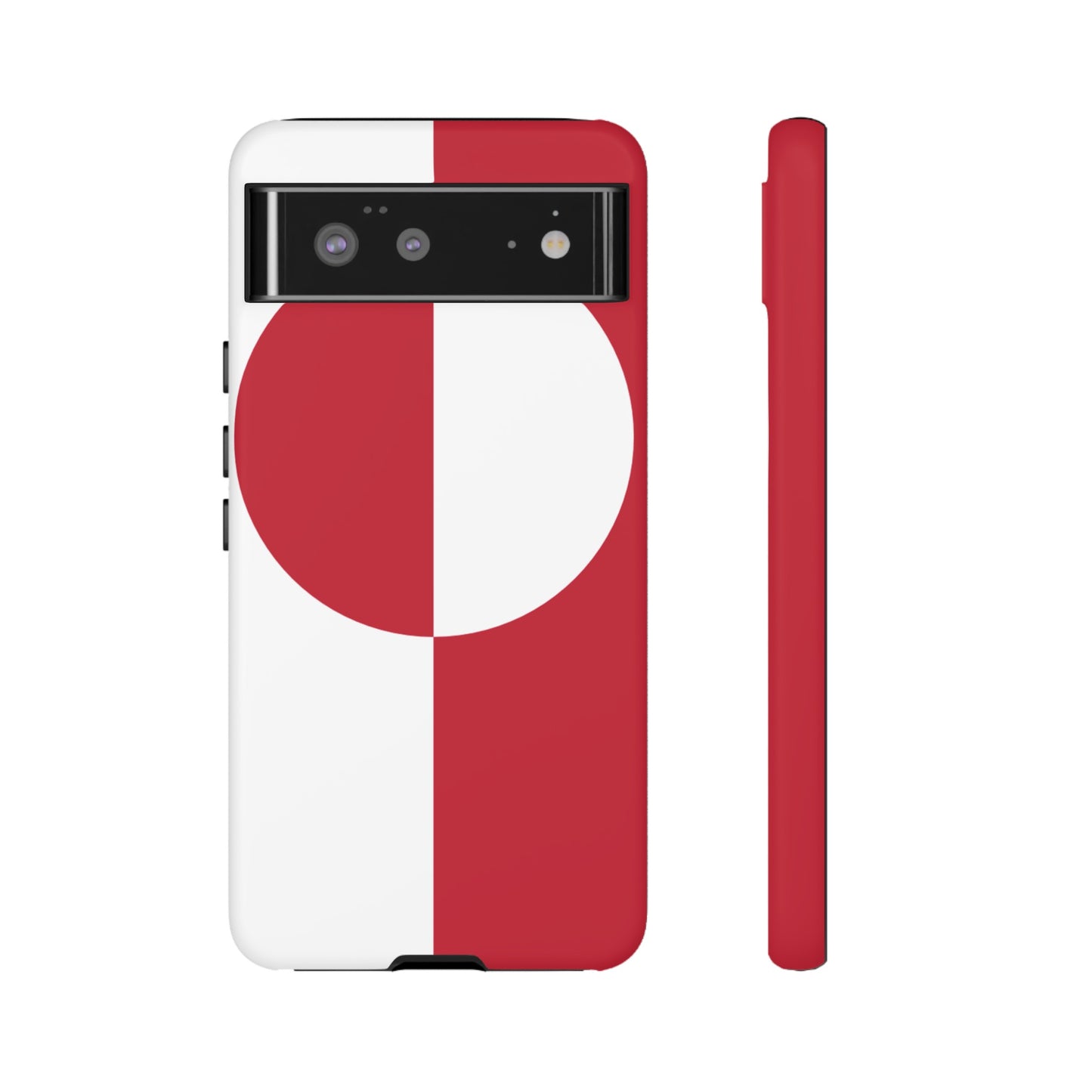 Greenland (Denmark) Flag Phone Case | iPhone 15 Plus/ Pro, 14, 13, 12| Google Pixel 7, Pro, 5| Samsung Galaxy S23 All Major Phone Models