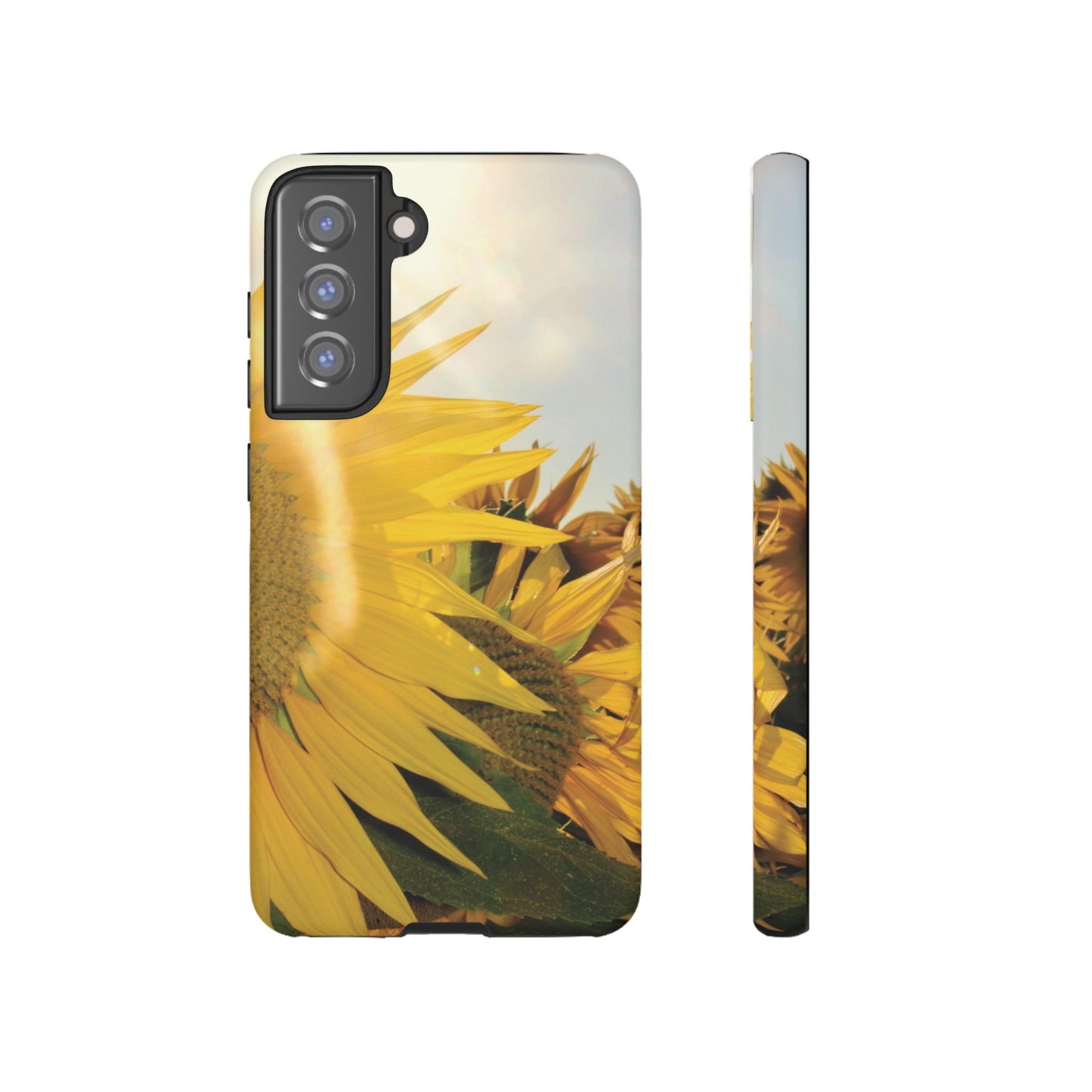 Bright Sunflower Wallpaper Phone Case | iPhone 15 Plus/ Pro, 14, 13, 12| Google Pixel 7, Pro, 5| Samsung Galaxy S23 All Major Phone Models