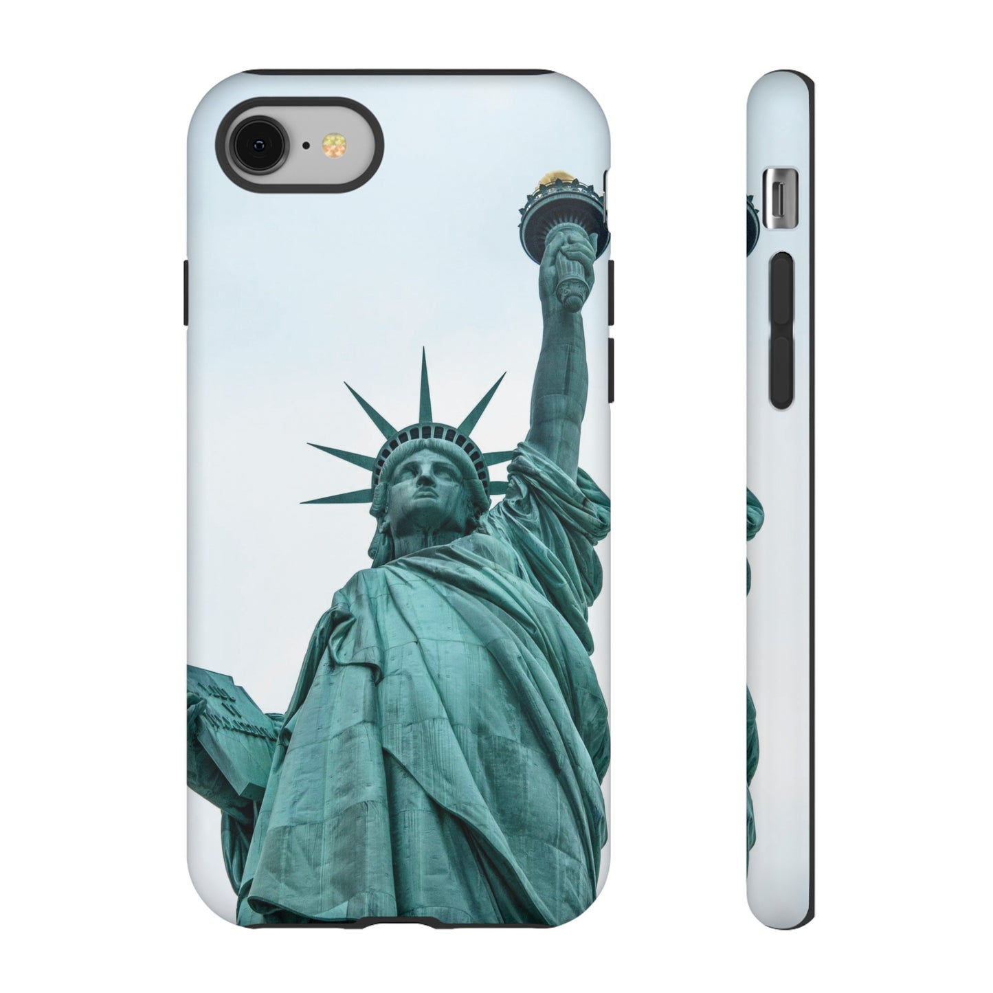 Statue of Liberty Wallpaper Phone Case | iPhone 15 Plus/ Pro, 14, 13, 12| Google Pixel 7, Pro, 5| Samsung Galaxy S23 All Major Phone Models