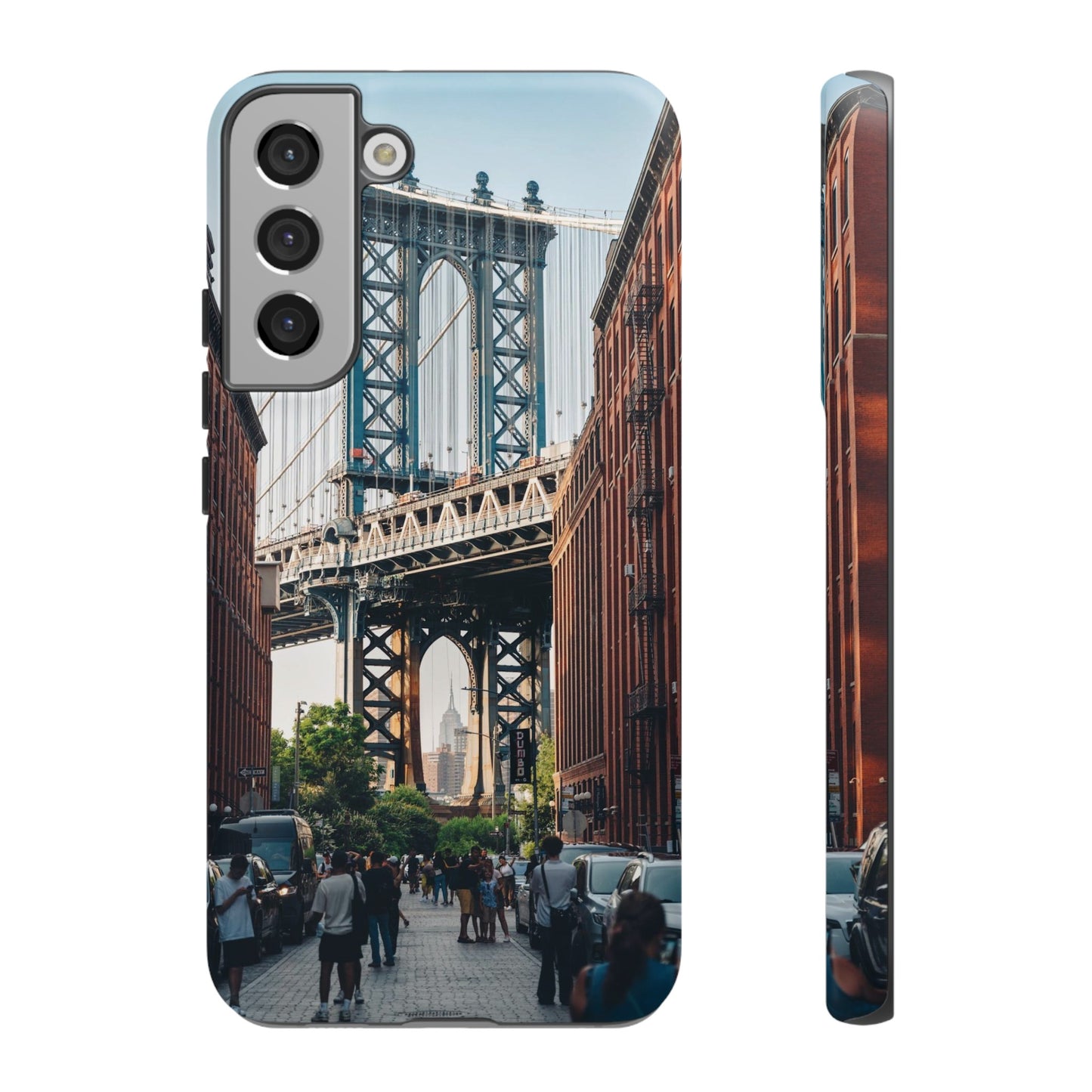 Stunning Brooklyn Bridge Wallpaper Phone Case | iPhone 15 Plus/ Pro, 14, 13, 12| Google Pixel 7, Pro, 5| Samsung Galaxy S23 All Major Phone Models