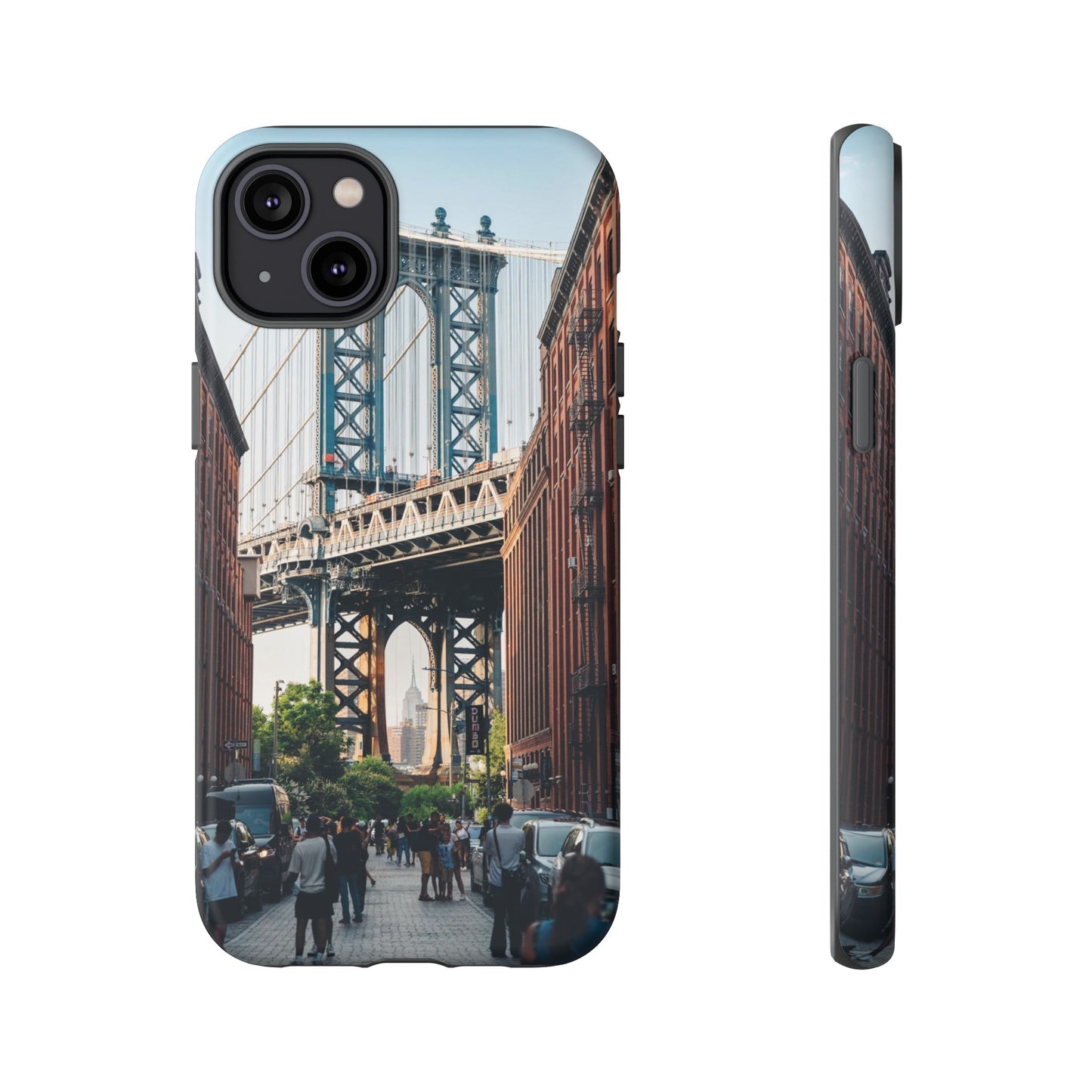 Stunning Brooklyn Bridge Wallpaper Phone Case | iPhone 15 Plus/ Pro, 14, 13, 12| Google Pixel 7, Pro, 5| Samsung Galaxy S23 All Major Phone Models