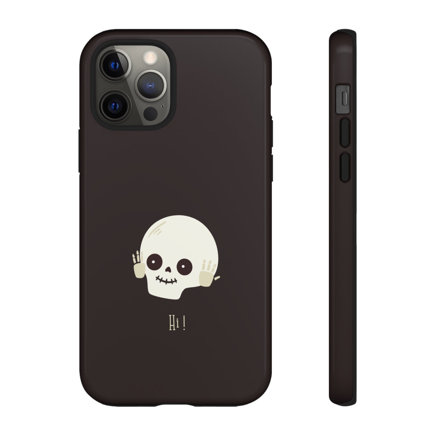 Hello Skull Phone Case | iPhone 15 Plus/ Pro, 14, 13, 12| Google Pixel 7, Pro, 5| Samsung Galaxy S23 All Major Phone Models