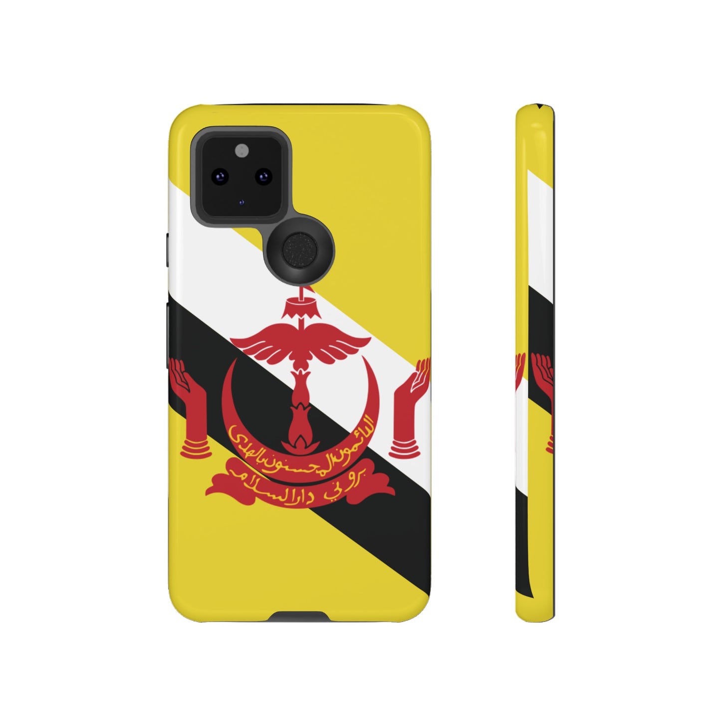 Brunei Flag Phone Case | iPhone 15 Plus/ Pro, 14, 13, 12| Google Pixel 7, Pro, 5| Samsung Galaxy S23 All Major Phone Models