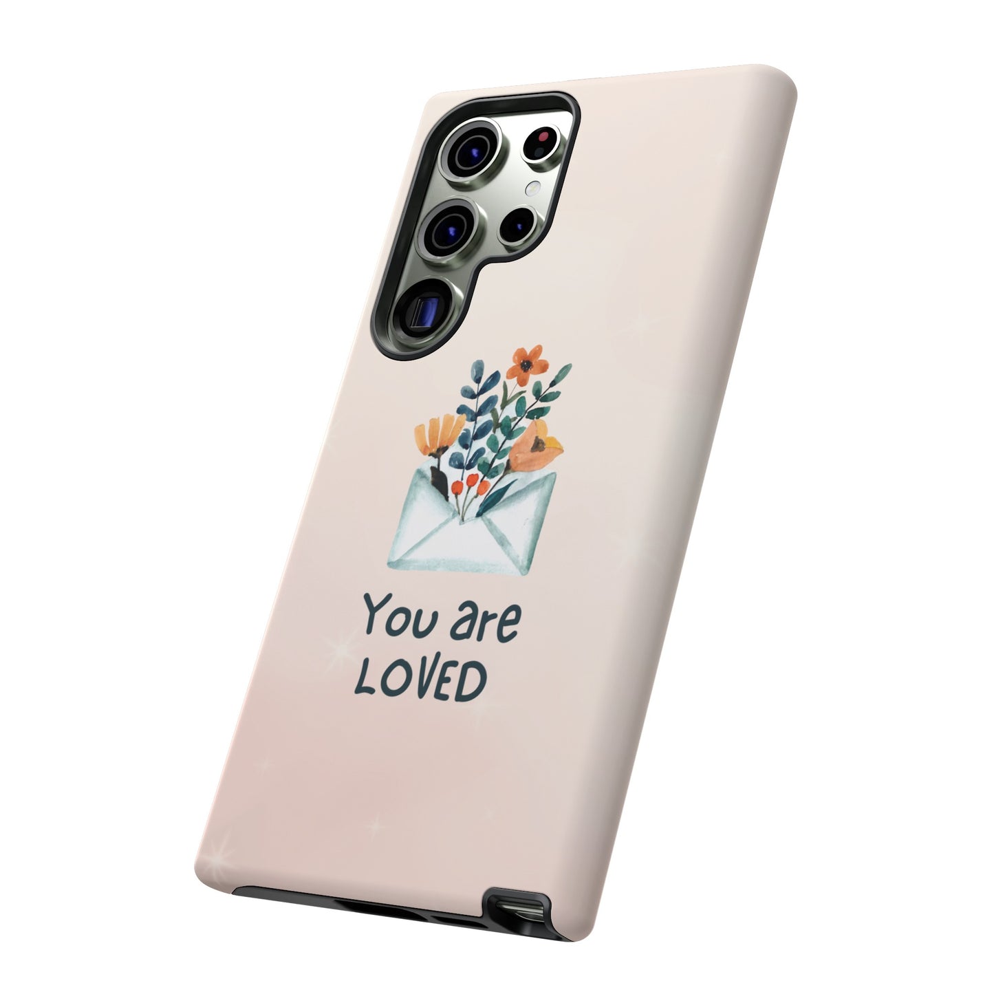 You Are Loved Phone Case | iPhone 15 Plus/ Pro, 14, 13, 12| Google Pixel 7, Pro, 5| Samsung Galaxy S23 All Major Phone Models